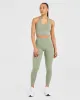Staple Halterneck Crop Top - Olive Green sold by AYBL