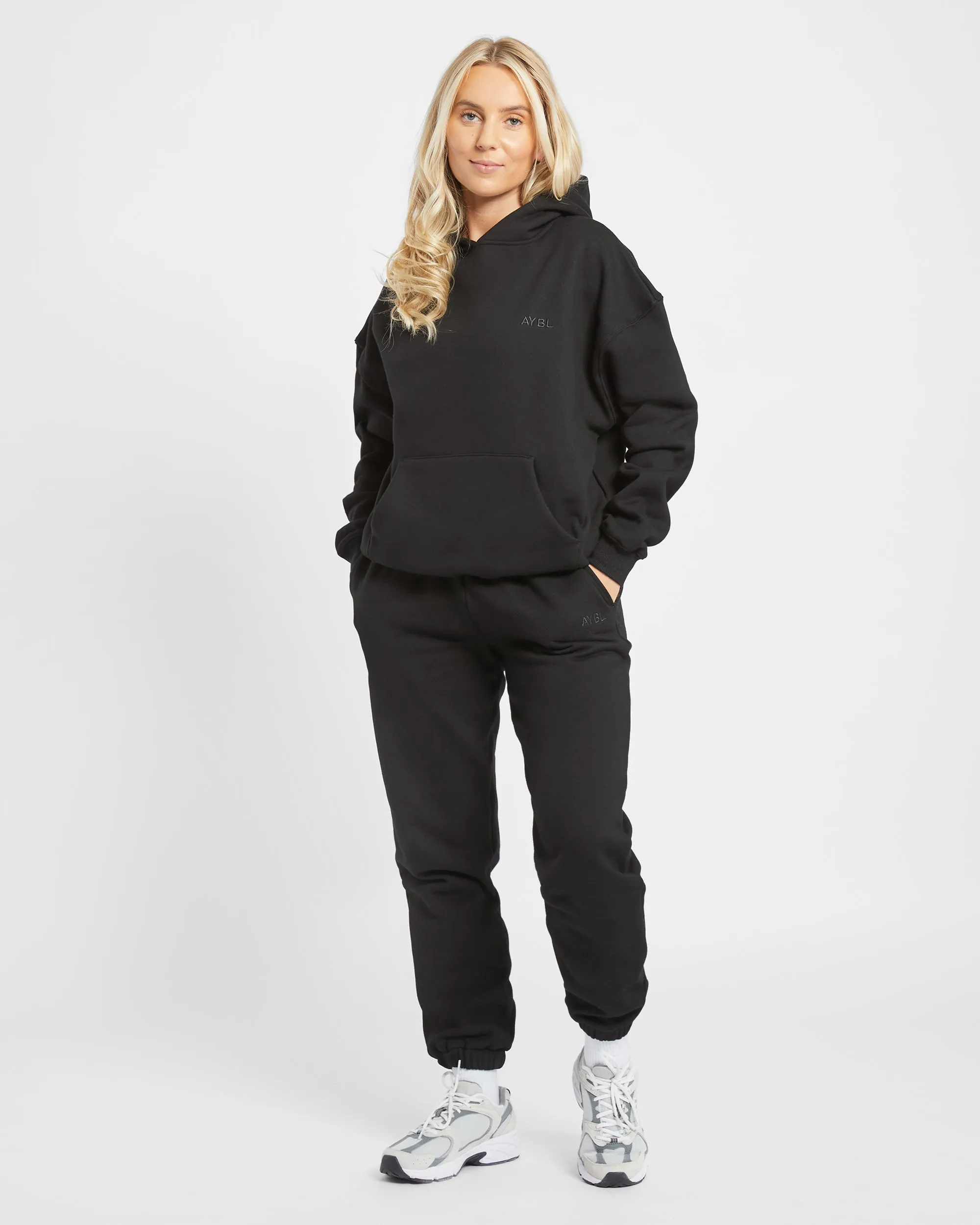 Premium Oversized Hoodie - Black sold by AYBL product image thumbnail 3