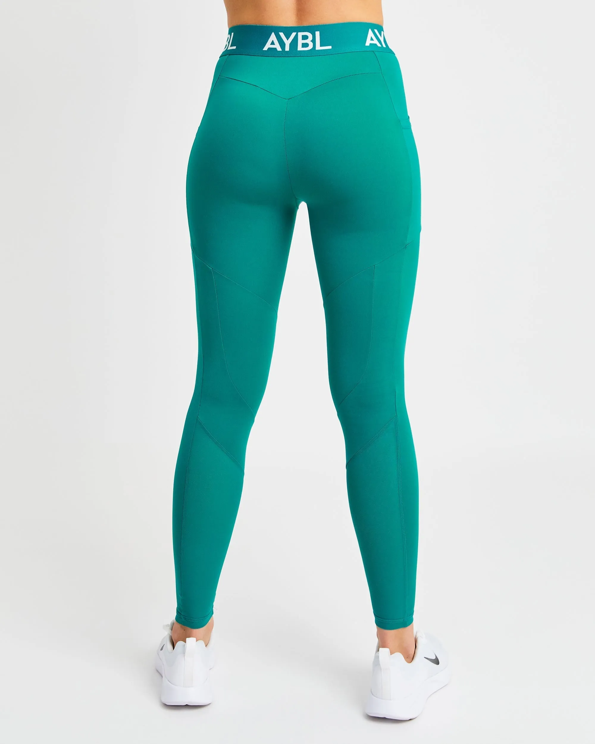 Training Leggings - Teal sold by AYBL product image thumbnail 2