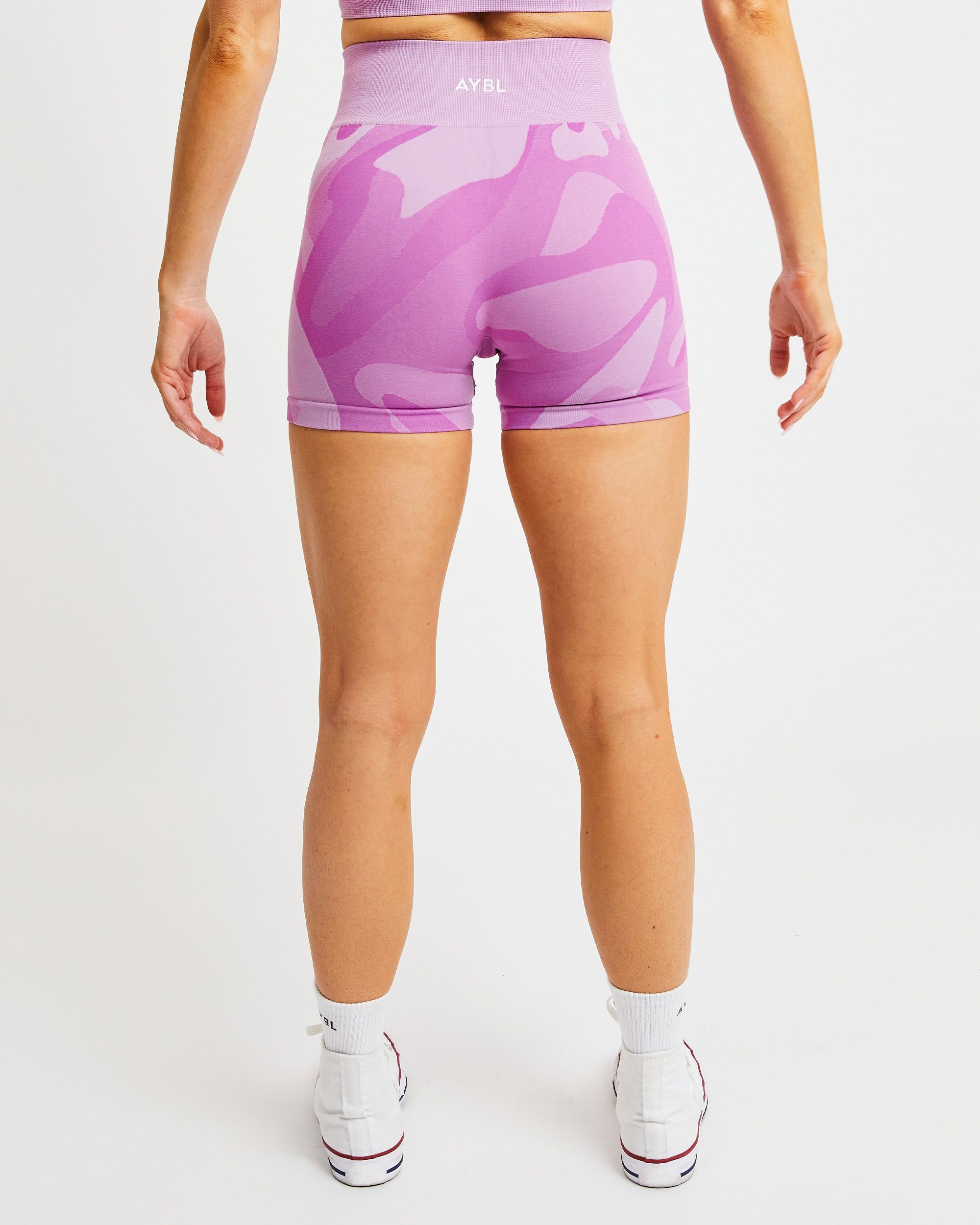 Abstract Seamless Shorts - Orchid Purple sold by AYBL product image thumbnail 2