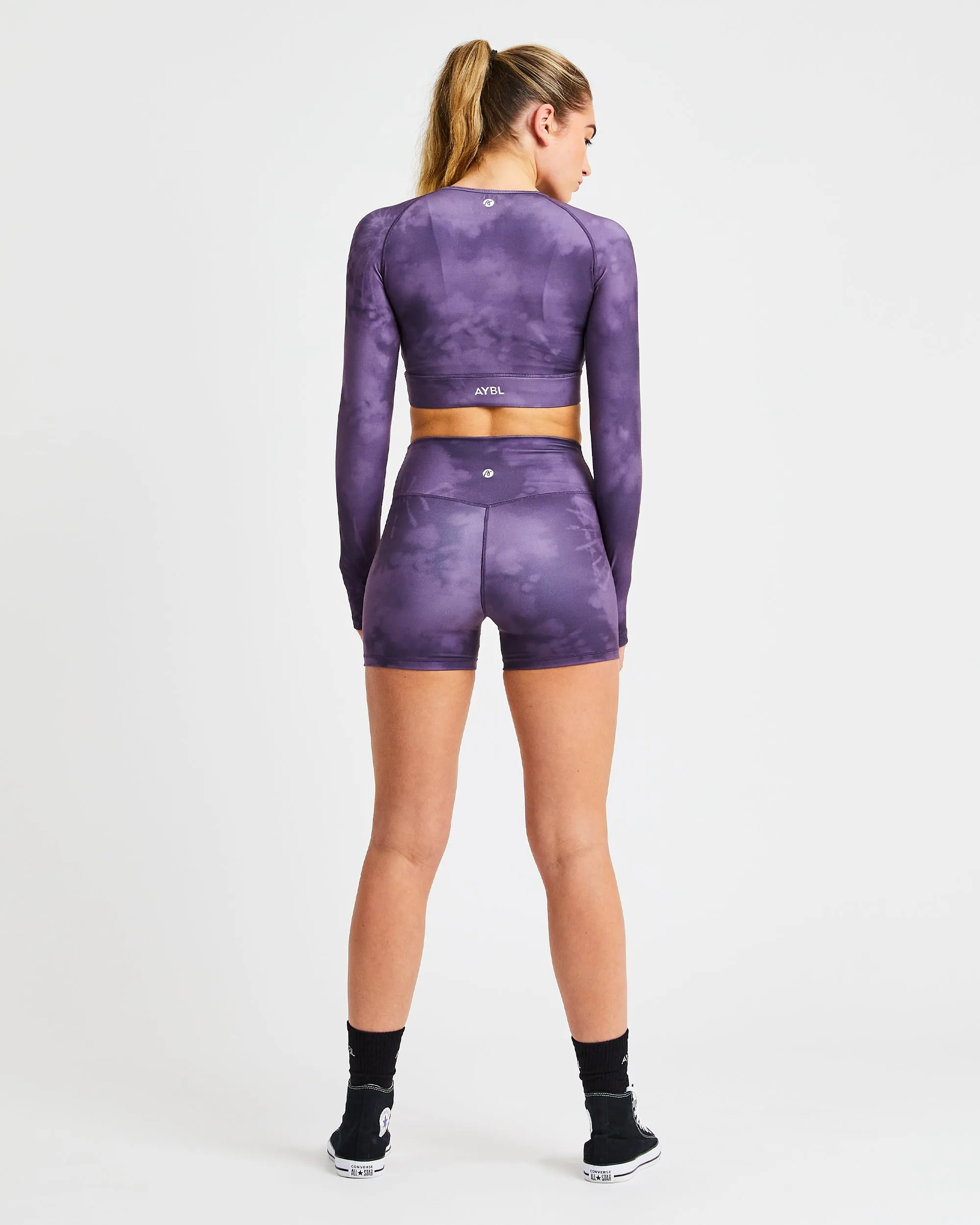 Core Shorts - Purple Tie Dye sold by AYBL product image thumbnail 4