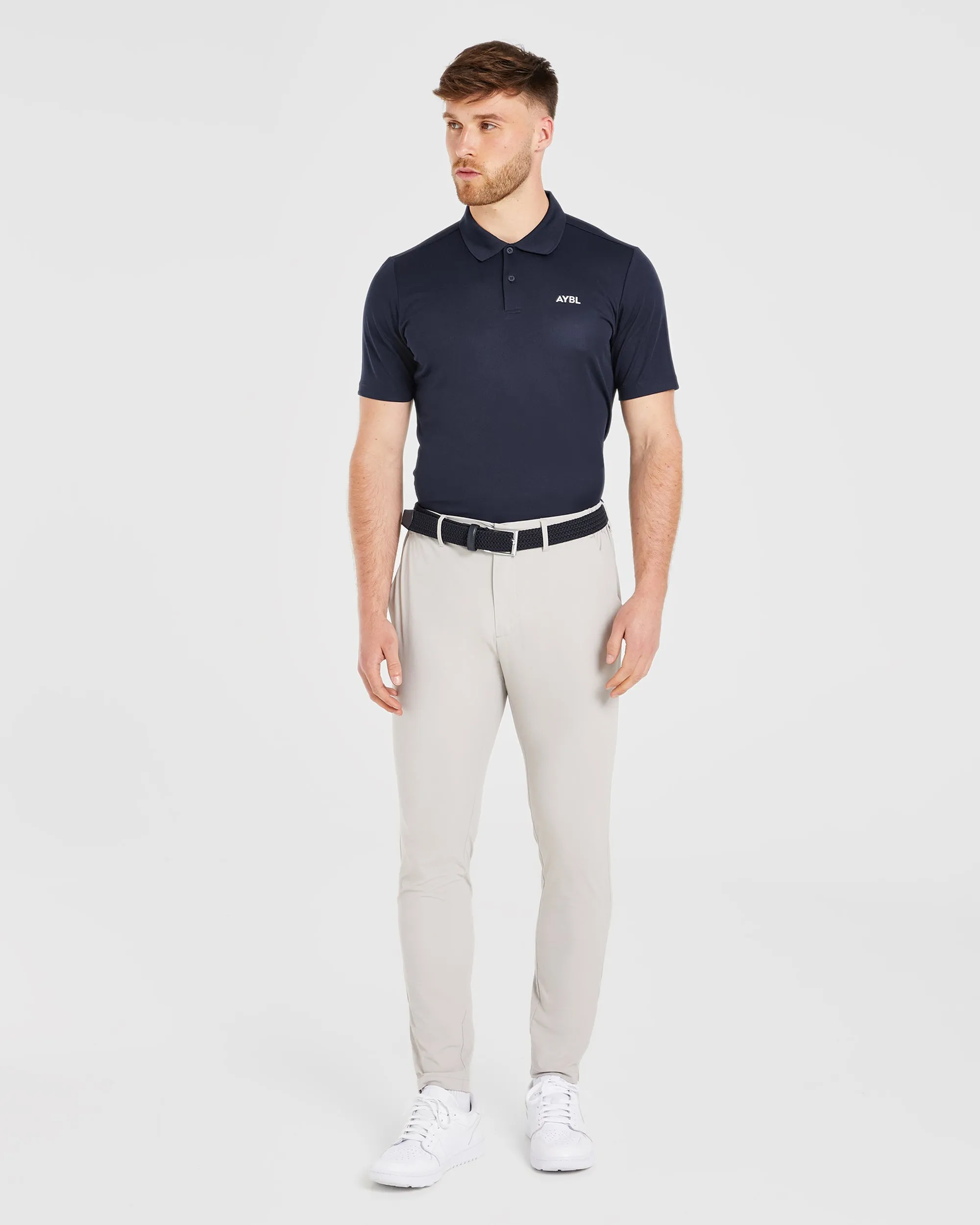 Performance Polo Shirt - Navy sold by AYBL product image thumbnail 3