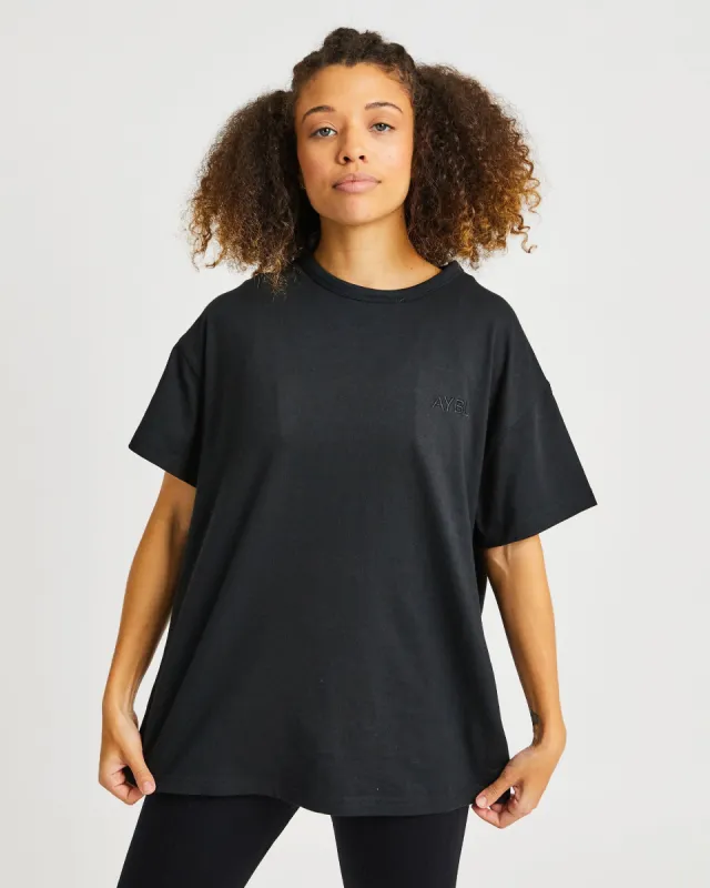 Luxe T Shirt - Black sold by AYBL