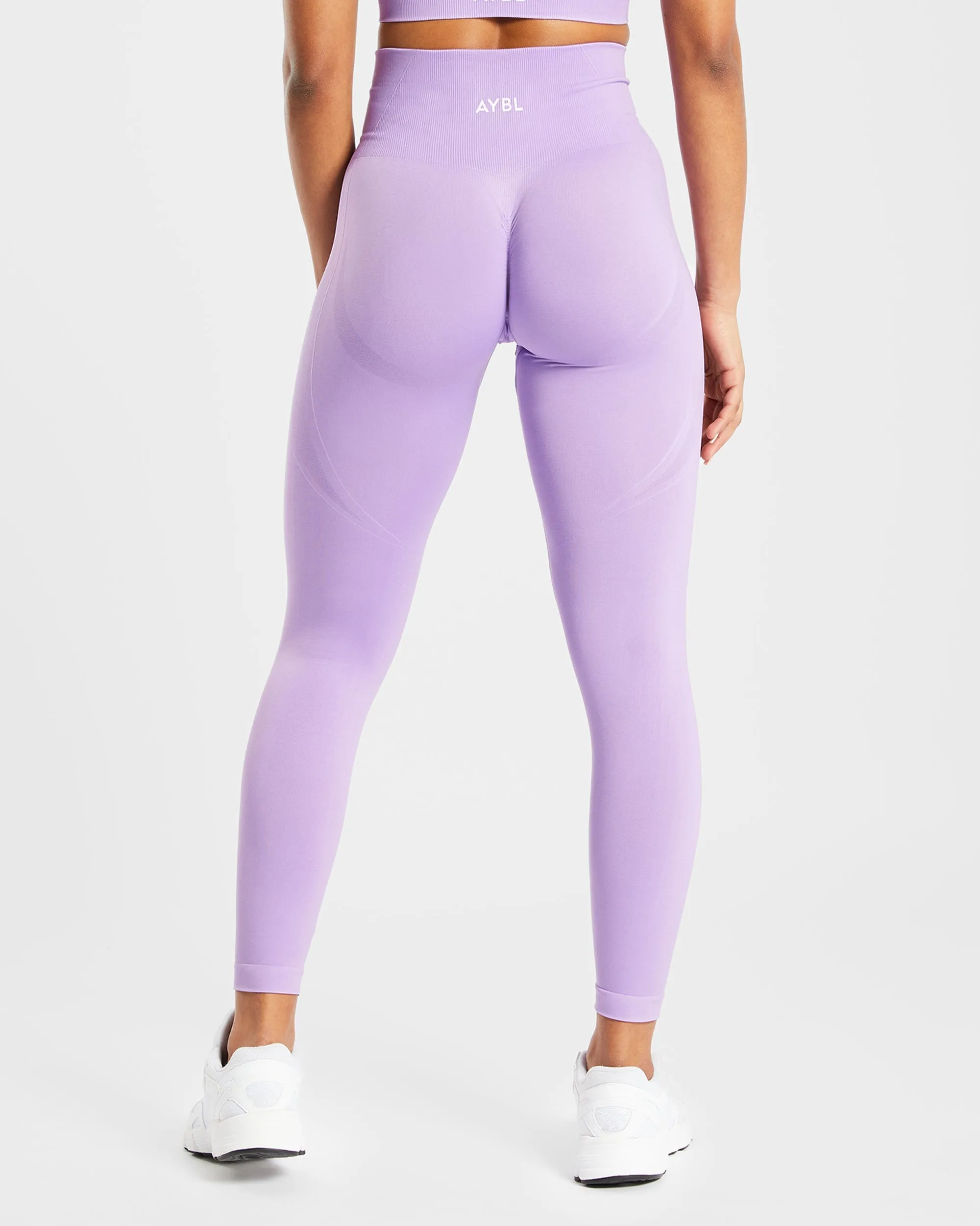 Empower Seamless Leggings - Purple sold by AYBL product image thumbnail 2