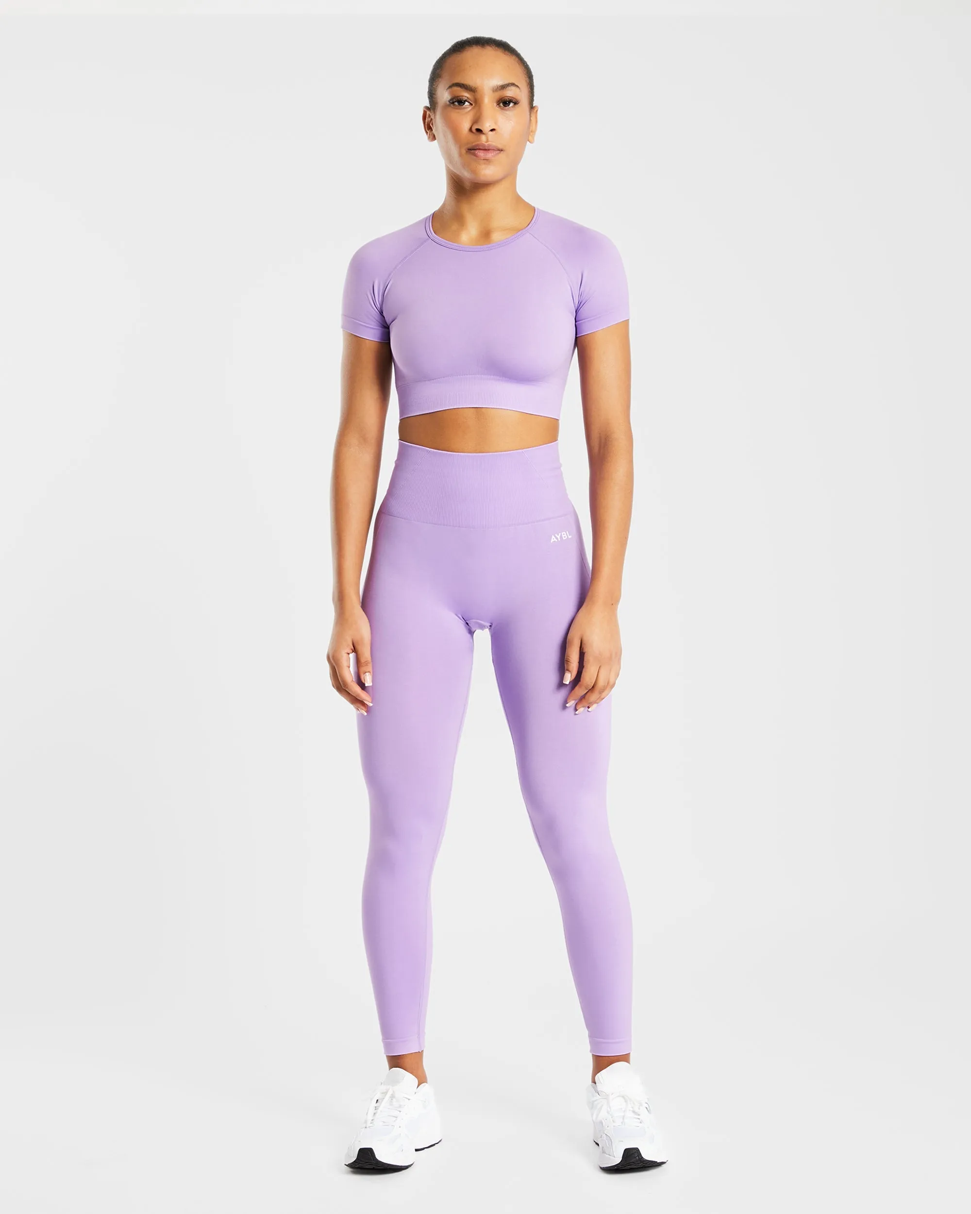 Empower Seamless Leggings - Purple sold by AYBL product image thumbnail 3