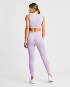 Evolve Speckle Seamless Leggings - Lilac sold by AYBL