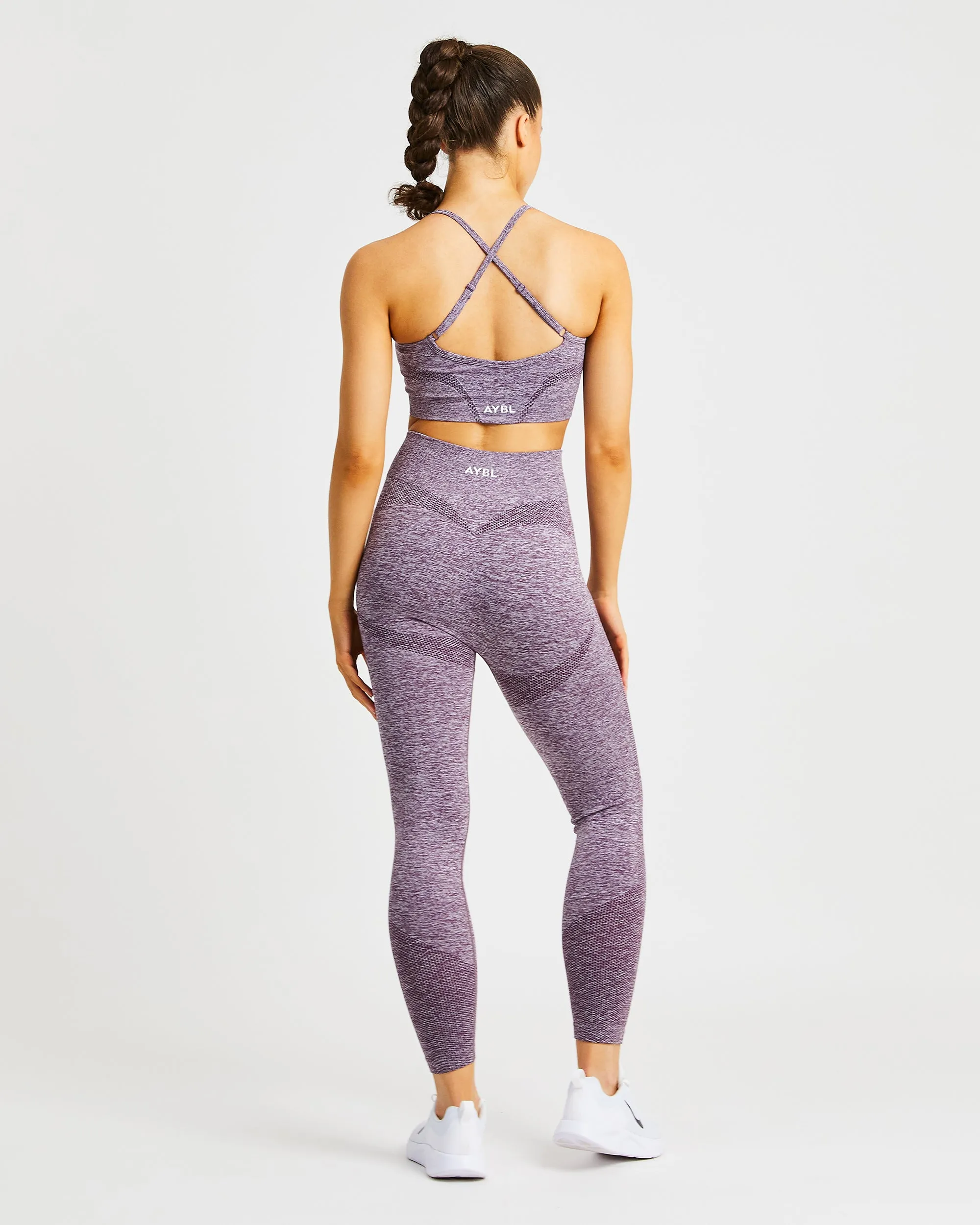 Motion Seamless Leggings - Purple sold by AYBL product image thumbnail 4