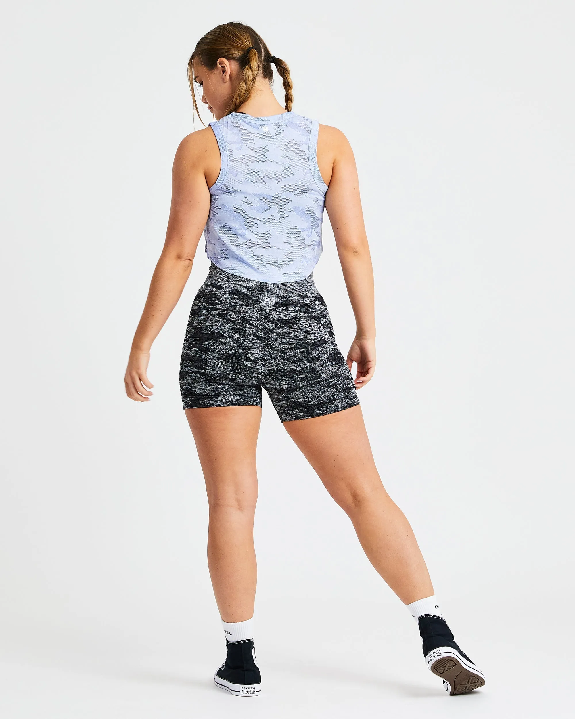 Evolve Camo Crop Vest - Blue sold by AYBL product image thumbnail 4