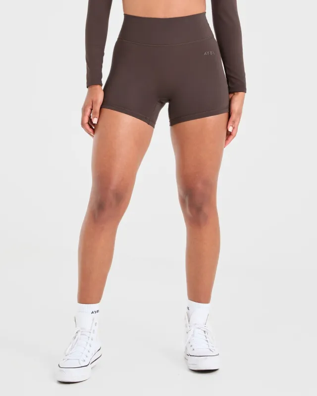 Staple Shorts - Coffee Brown sold by AYBL