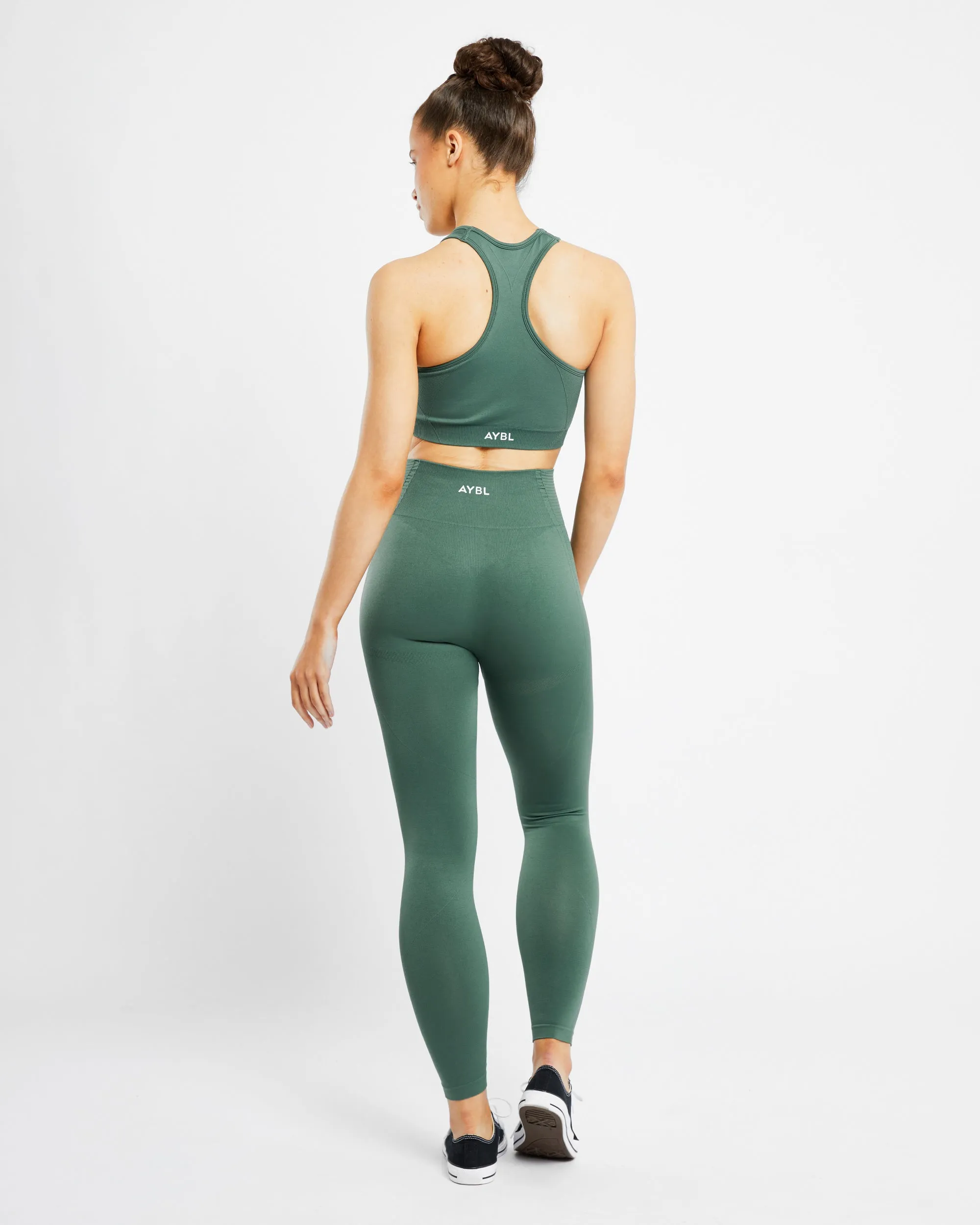 Balance V2 Seamless Sports Bra - Green sold by AYBL product image thumbnail 4