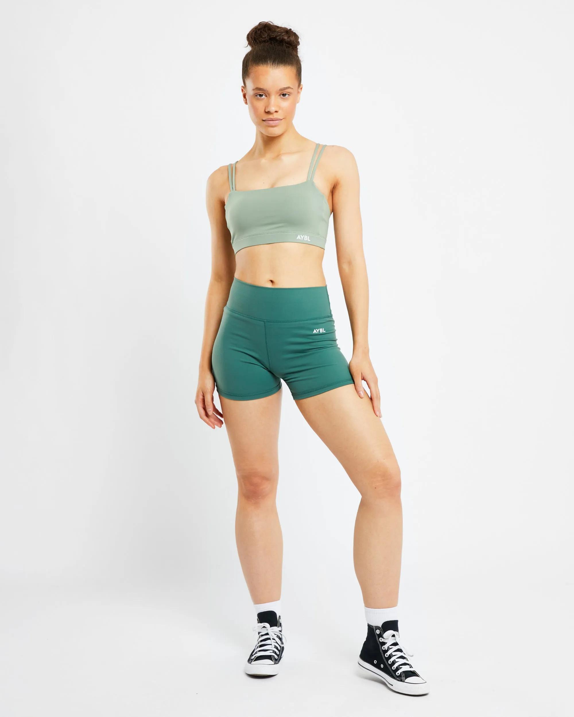 Essential Bandeau Sports Bra - Olive Green sold by AYBL product image thumbnail 3