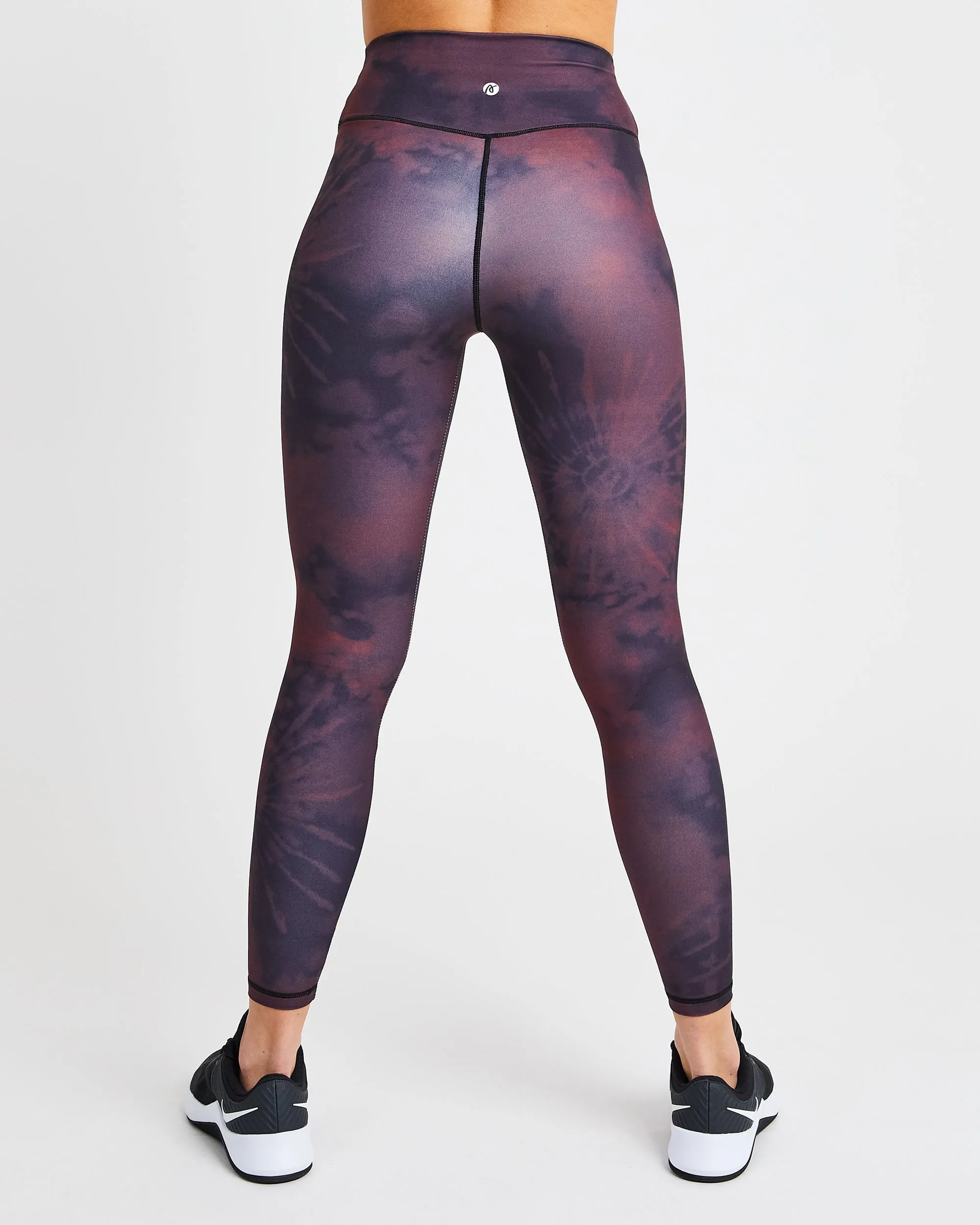 Core Leggings - Fire Red Tie Dye sold by AYBL product image thumbnail 2