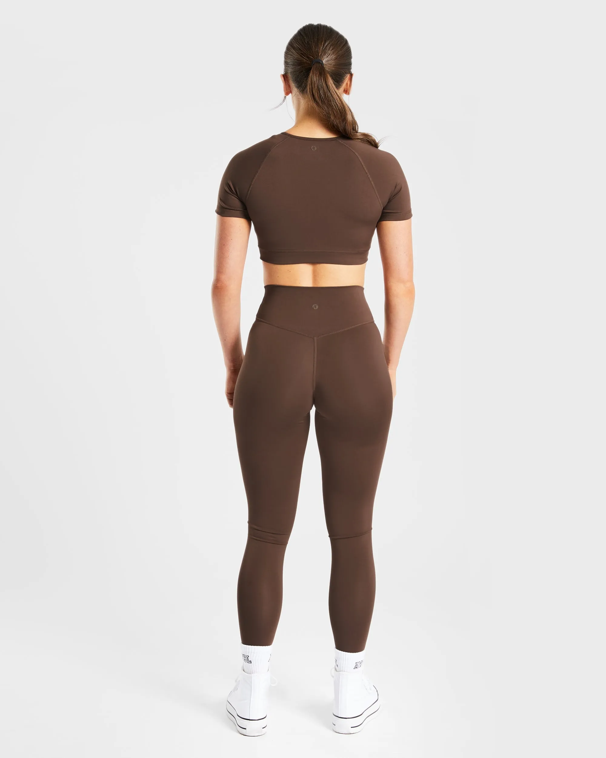 Staple Crop Top - Brown sold by AYBL product image thumbnail 4