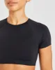Balance V3 Seamless Crop Top - Black sold by AYBL