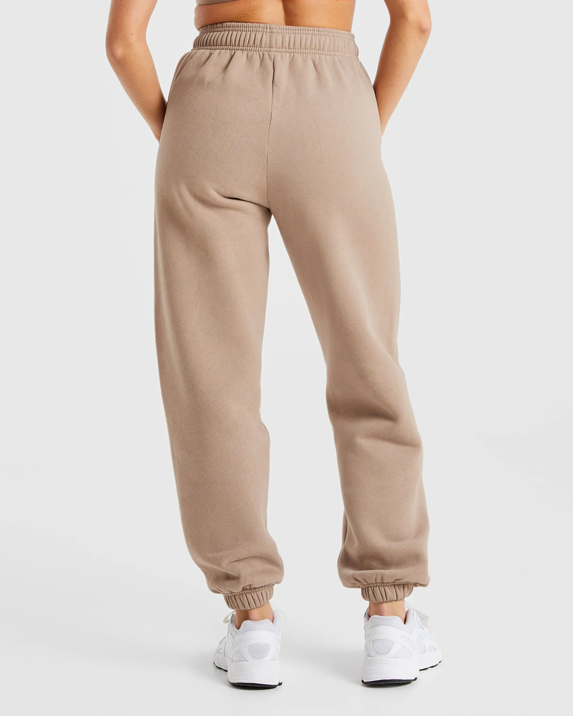 Varsity Oversized Joggers - Latte Brown sold by AYBL product image thumbnail 2