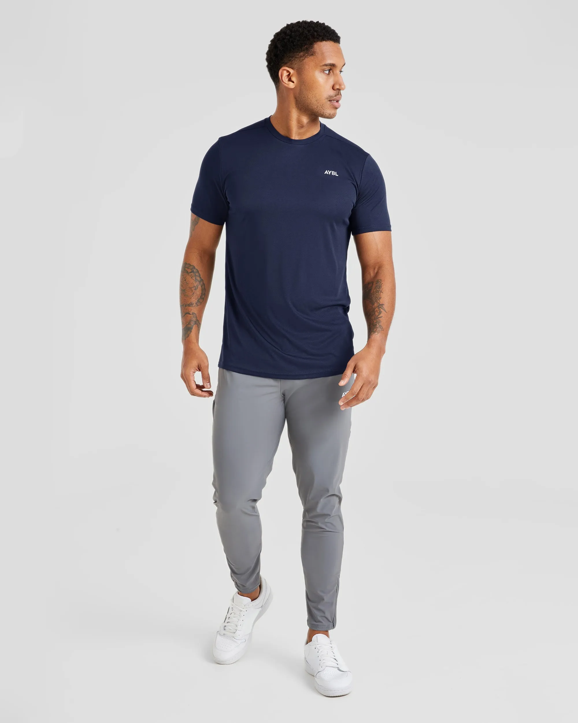 Origin T Shirt - Navy sold by AYBL product image thumbnail 3
