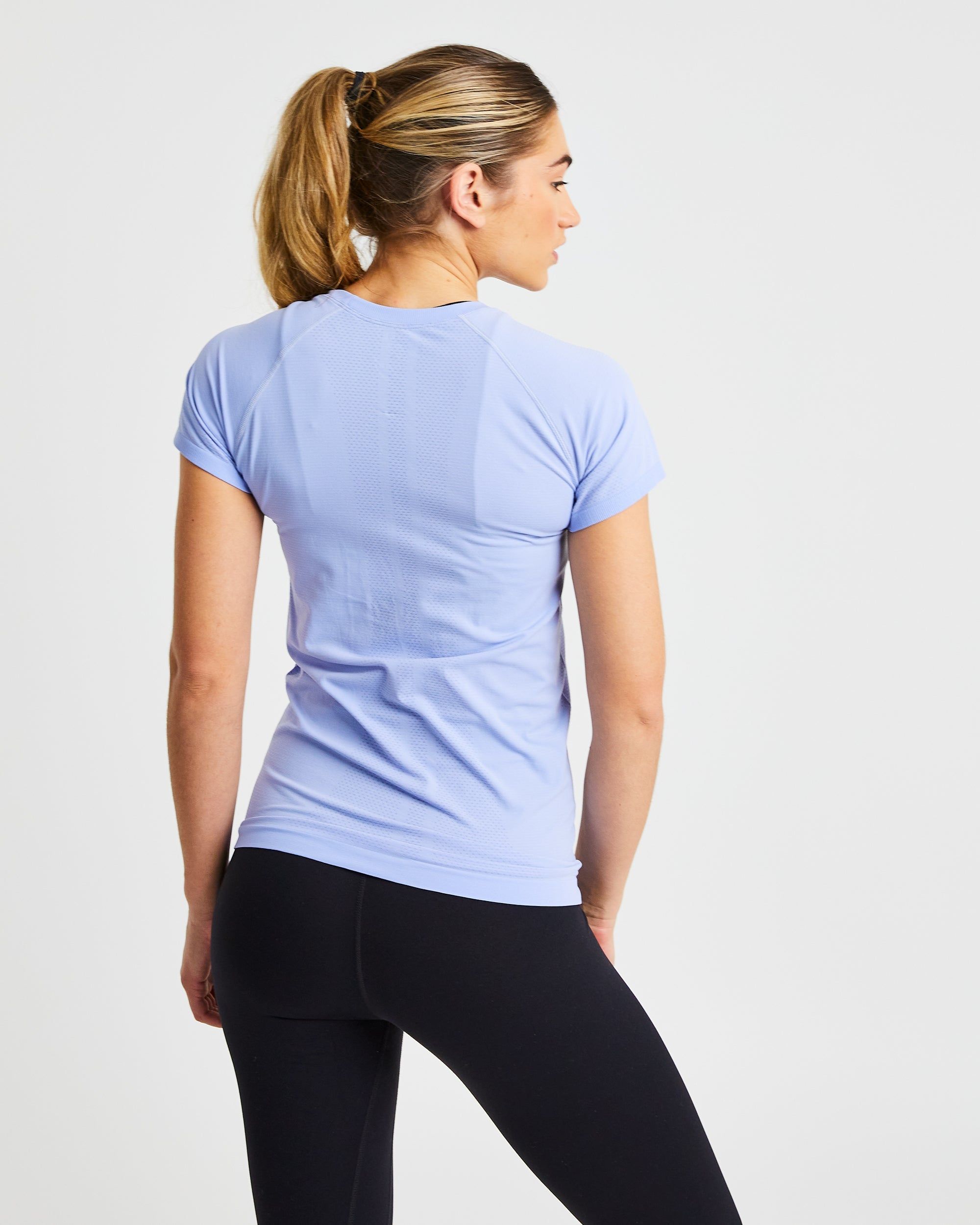 Embrace Seamless T Shirt - Blue sold by AYBL product image thumbnail 2