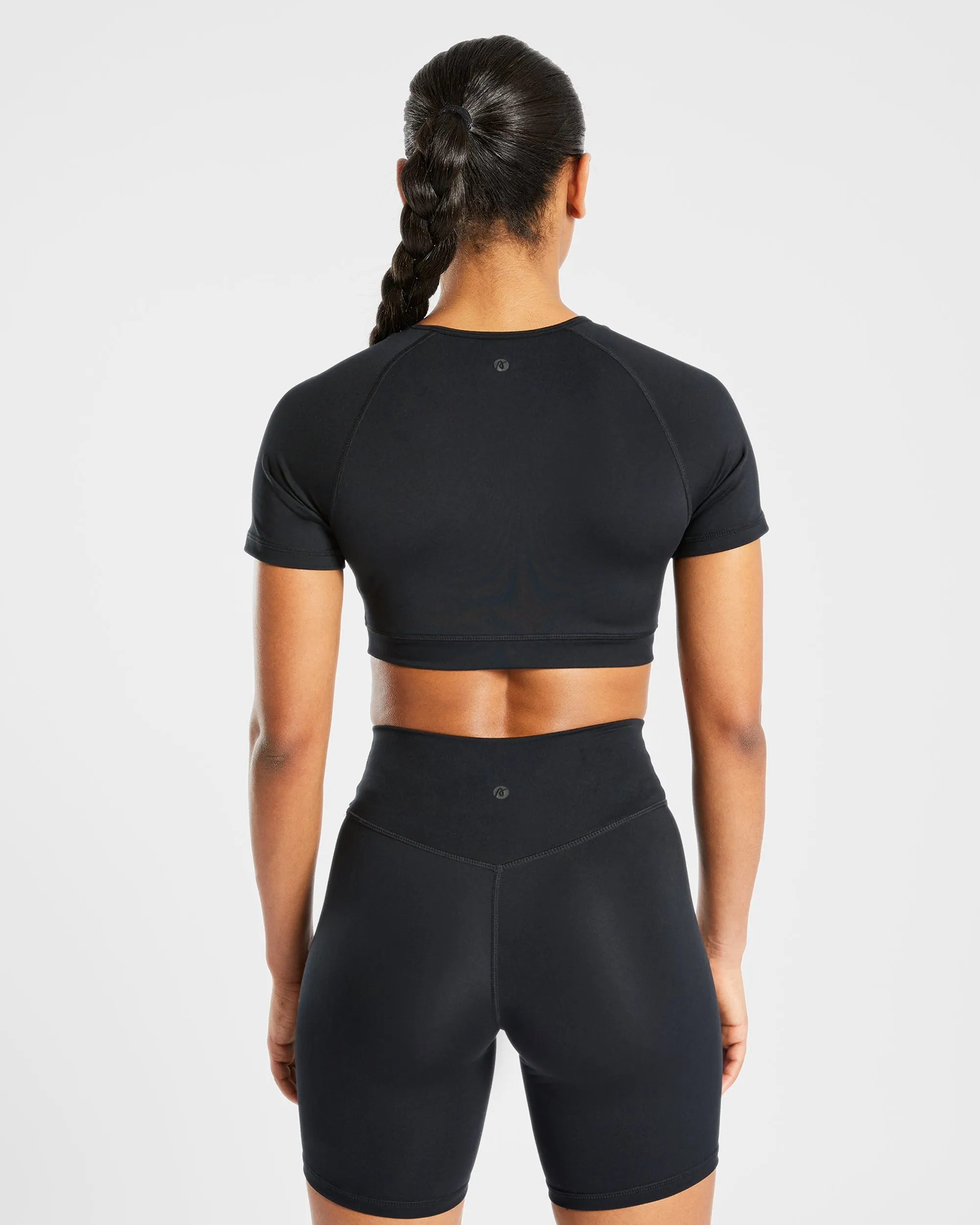 Staple Crop Top - Black sold by AYBL product image thumbnail 2