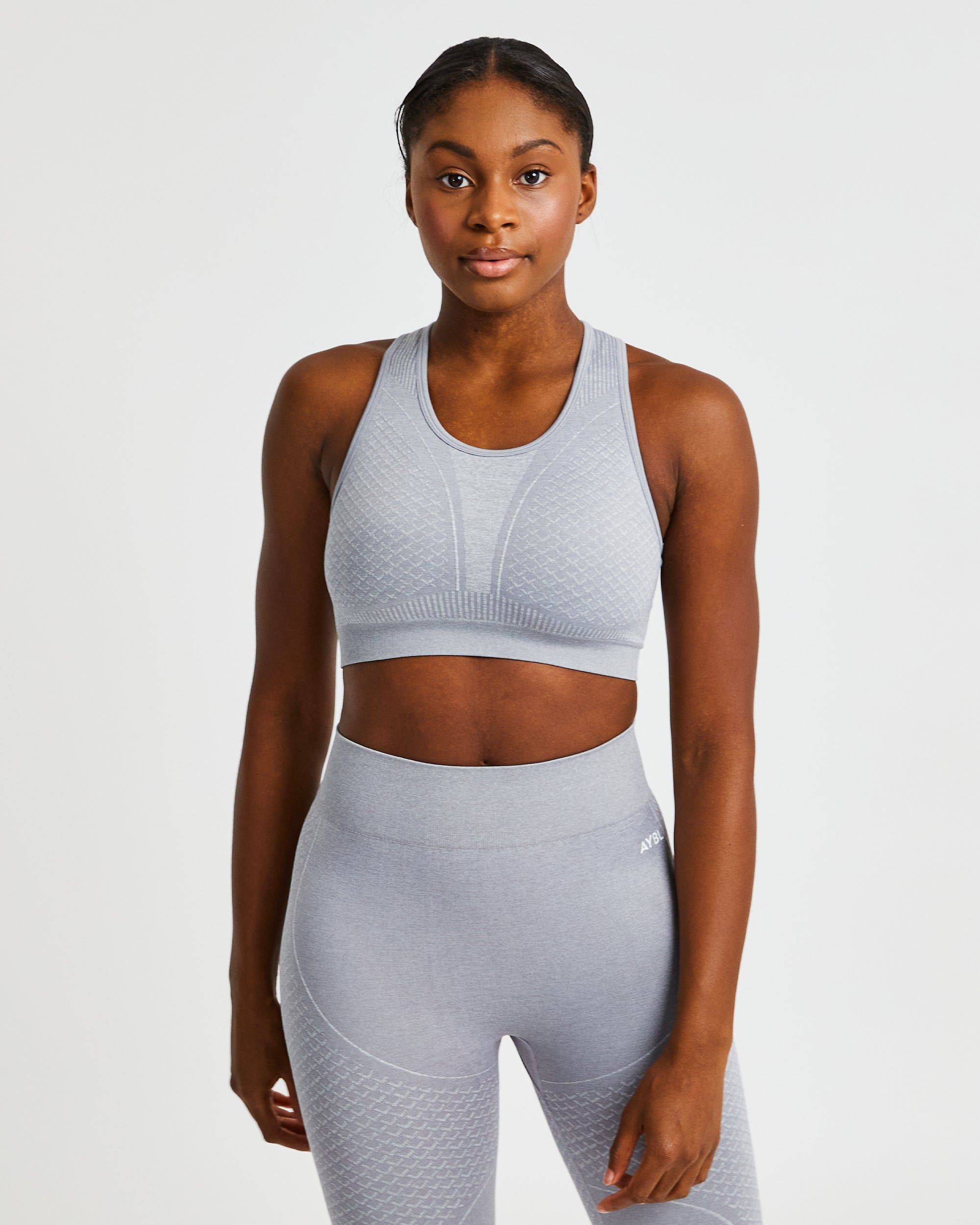 Impact Seamless Sports Bra - Grey sold by AYBL