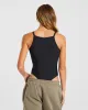 Sculpt Ribbed Bodysuit - Black sold by AYBL