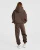 Varsity Oversized Hoodie - Brown sold by AYBL