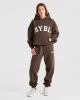 Varsity Oversized Hoodie - Brown sold by AYBL