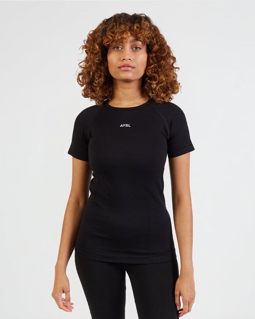 Motion Seamless T Shirt - Black sold by AYBL