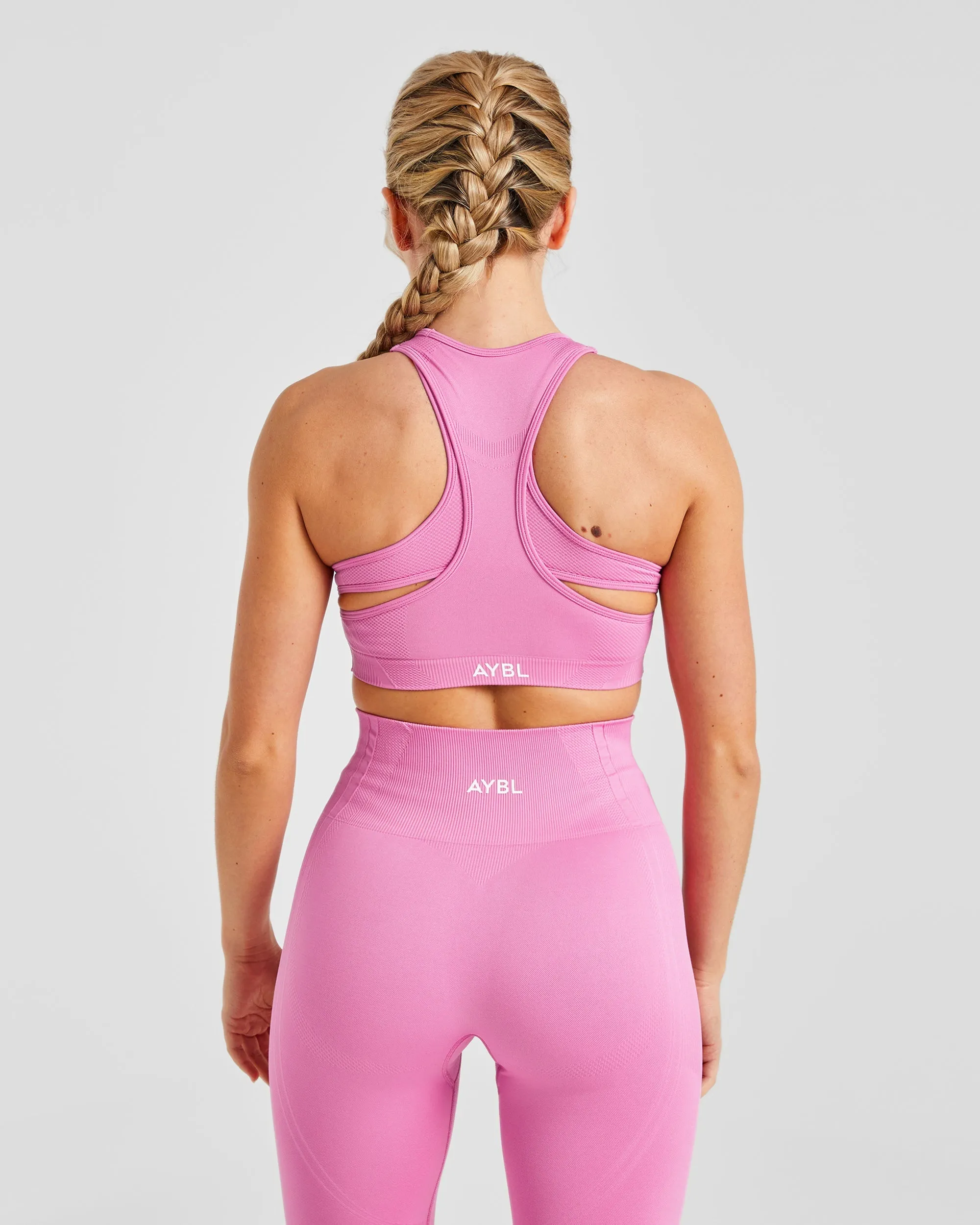 Balance V3 Seamless Sports Bra - Bubblegum Pink sold by AYBL product image thumbnail 2
