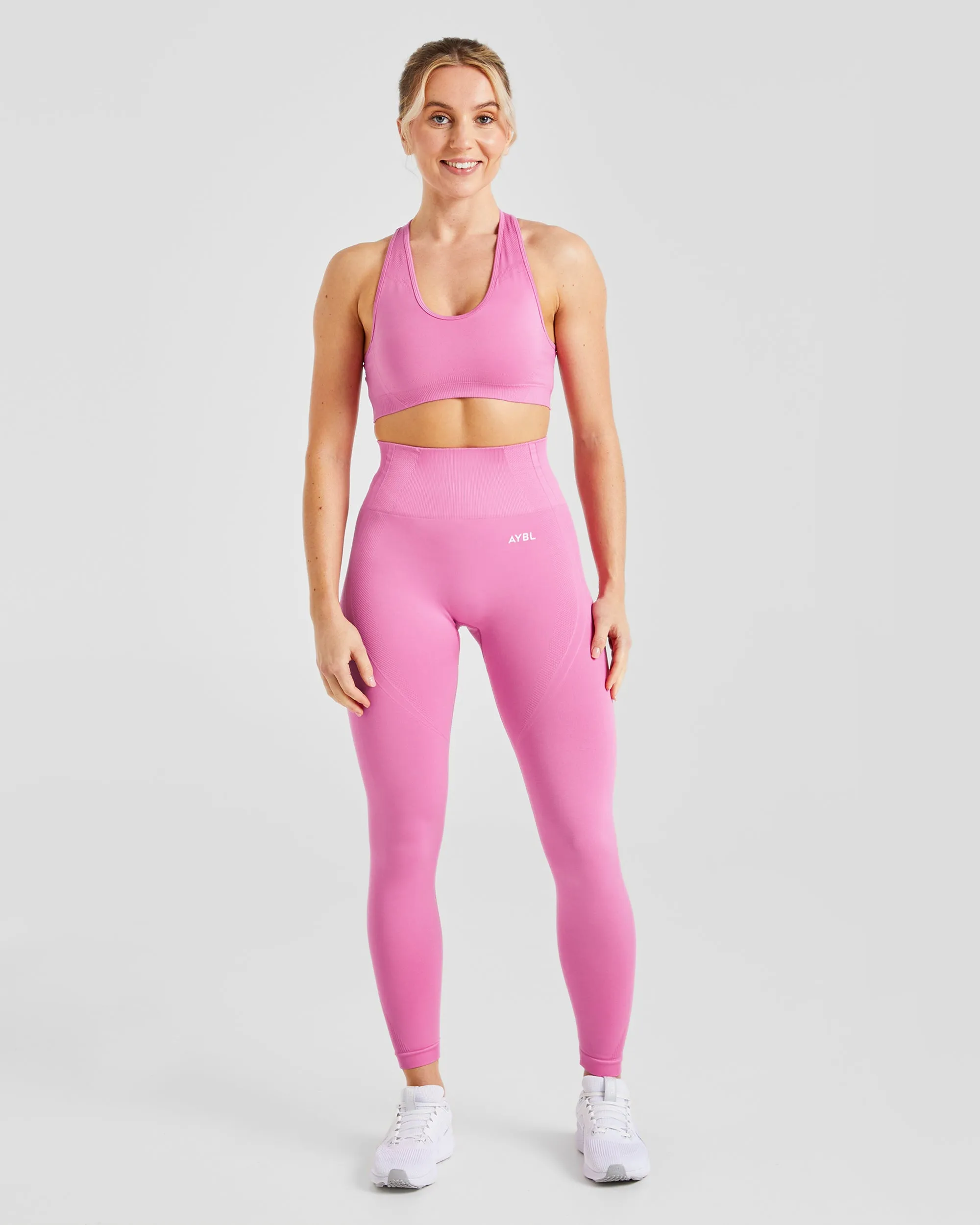 Balance V3 Seamless Sports Bra - Bubblegum Pink sold by AYBL product image thumbnail 3
