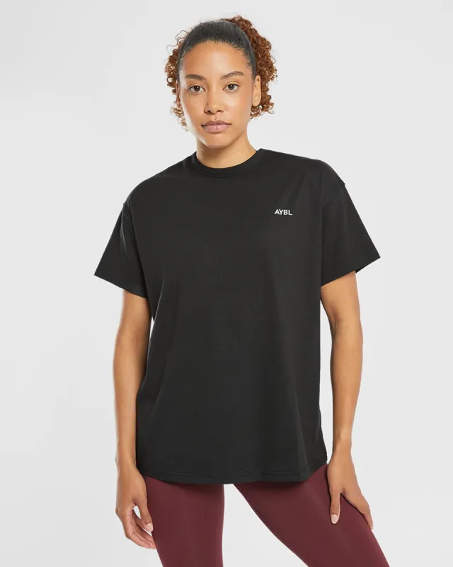 Essentials Oversized T Shirt - Black sold by AYBL