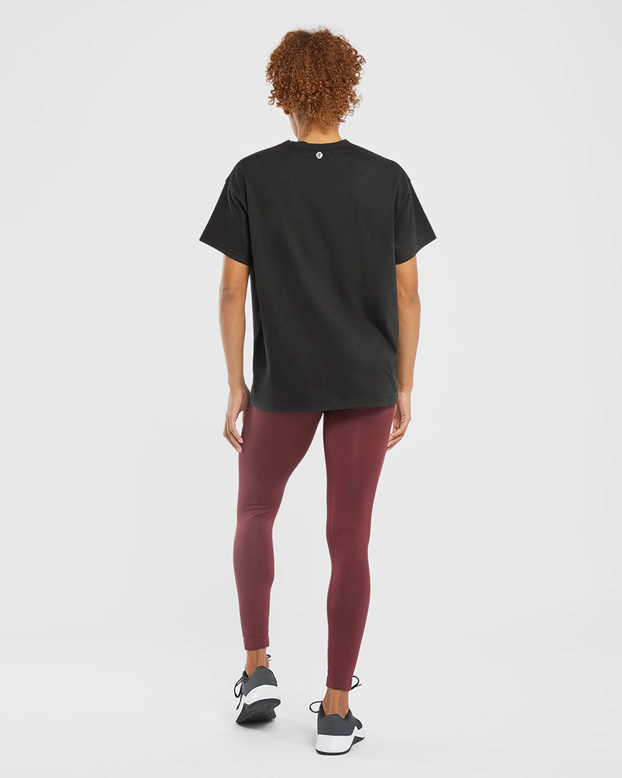 Essentials Oversized T Shirt - Black sold by AYBL product image thumbnail 4