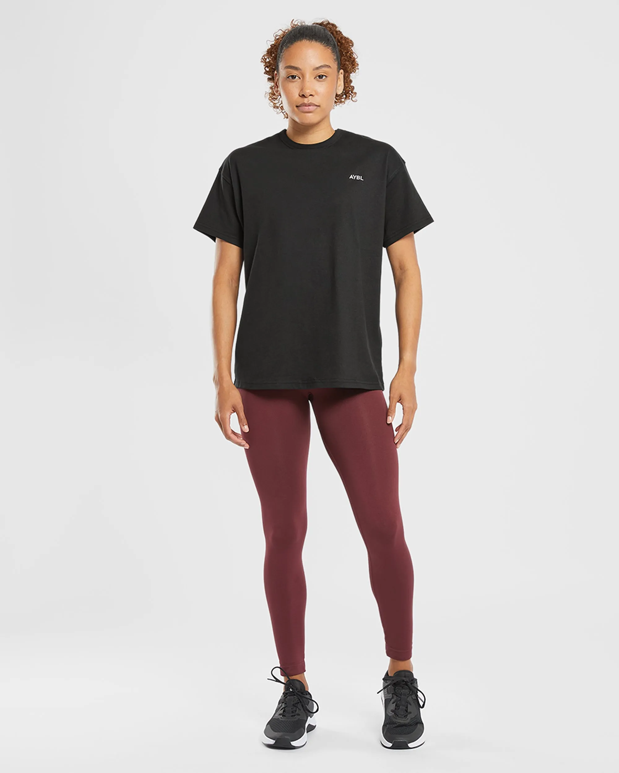 Essentials Oversized T Shirt - Black sold by AYBL product image thumbnail 3