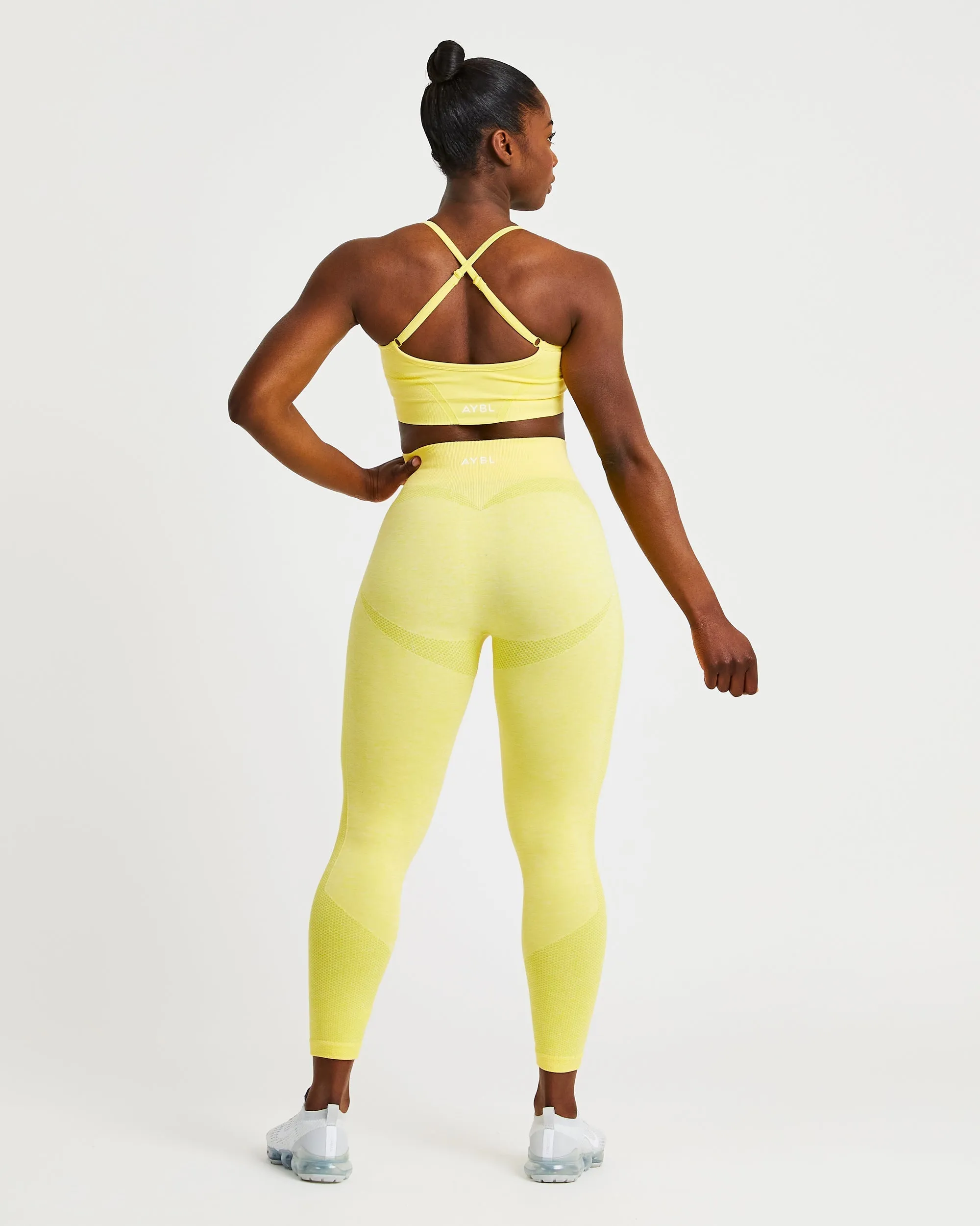 Motion Seamless Leggings - Yellow sold by AYBL product image thumbnail 4