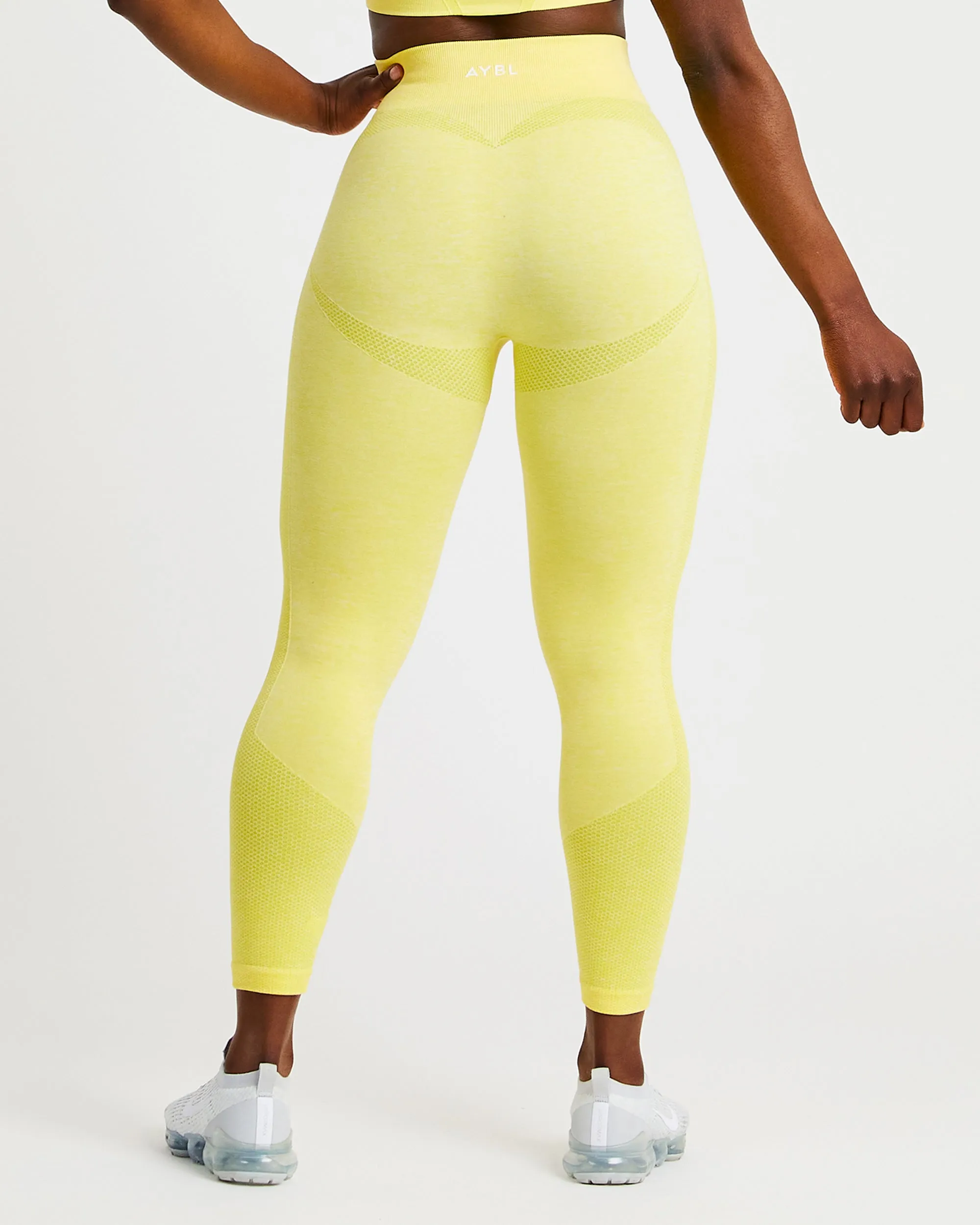 Motion Seamless Leggings - Yellow sold by AYBL product image thumbnail 2