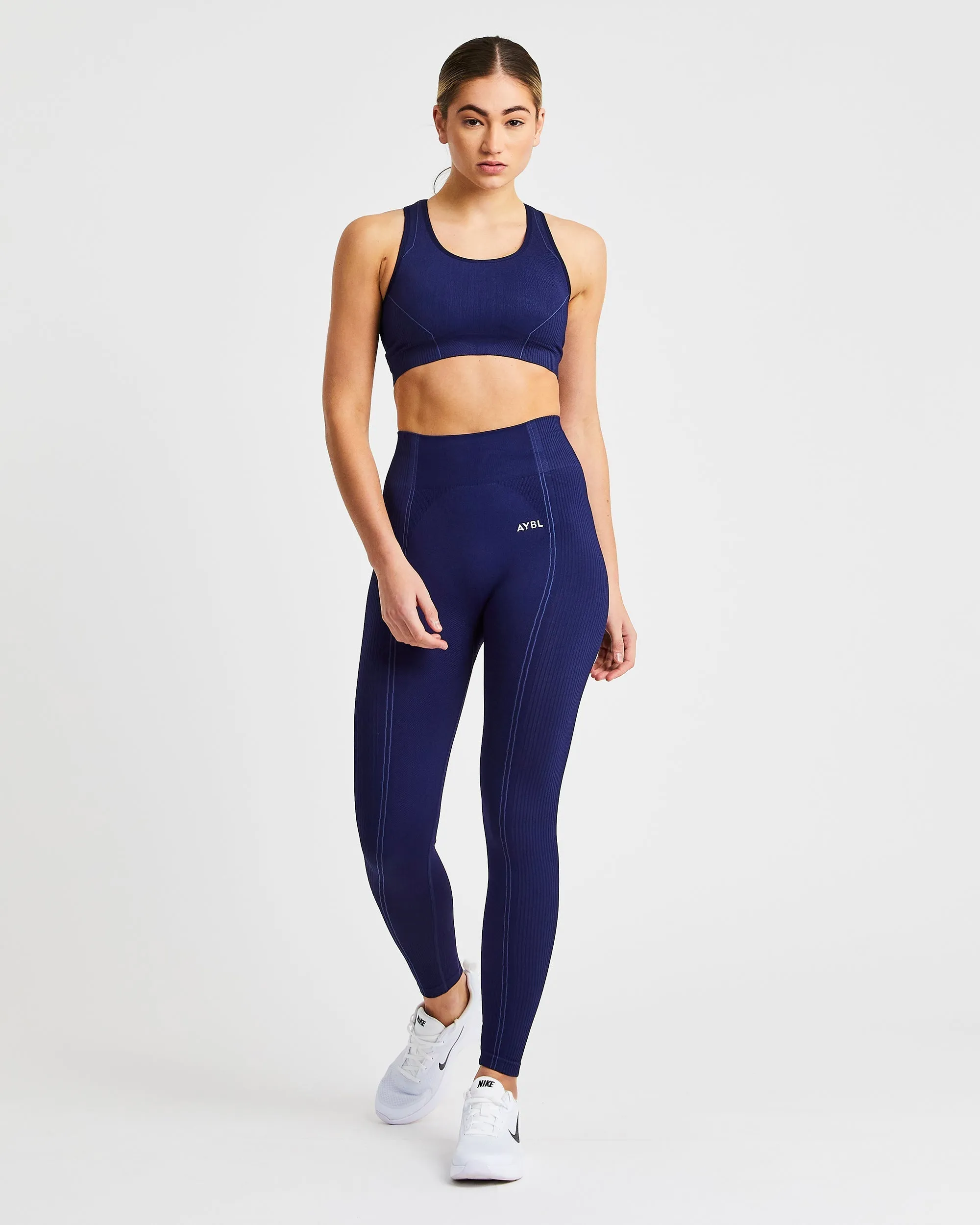 Reflex Seamless Leggings - Royal Blue sold by AYBL product image thumbnail 3