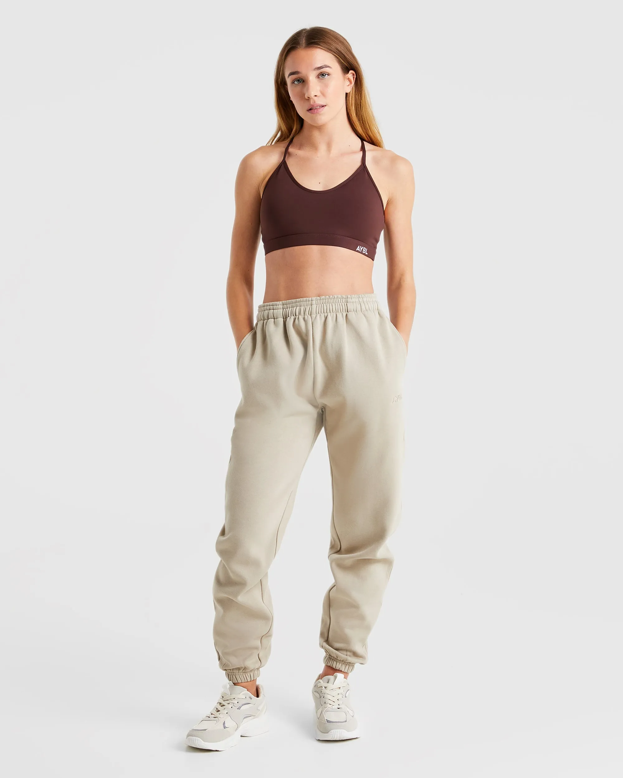 Premium Oversized Joggers - Light Taupe sold by AYBL product image thumbnail 3