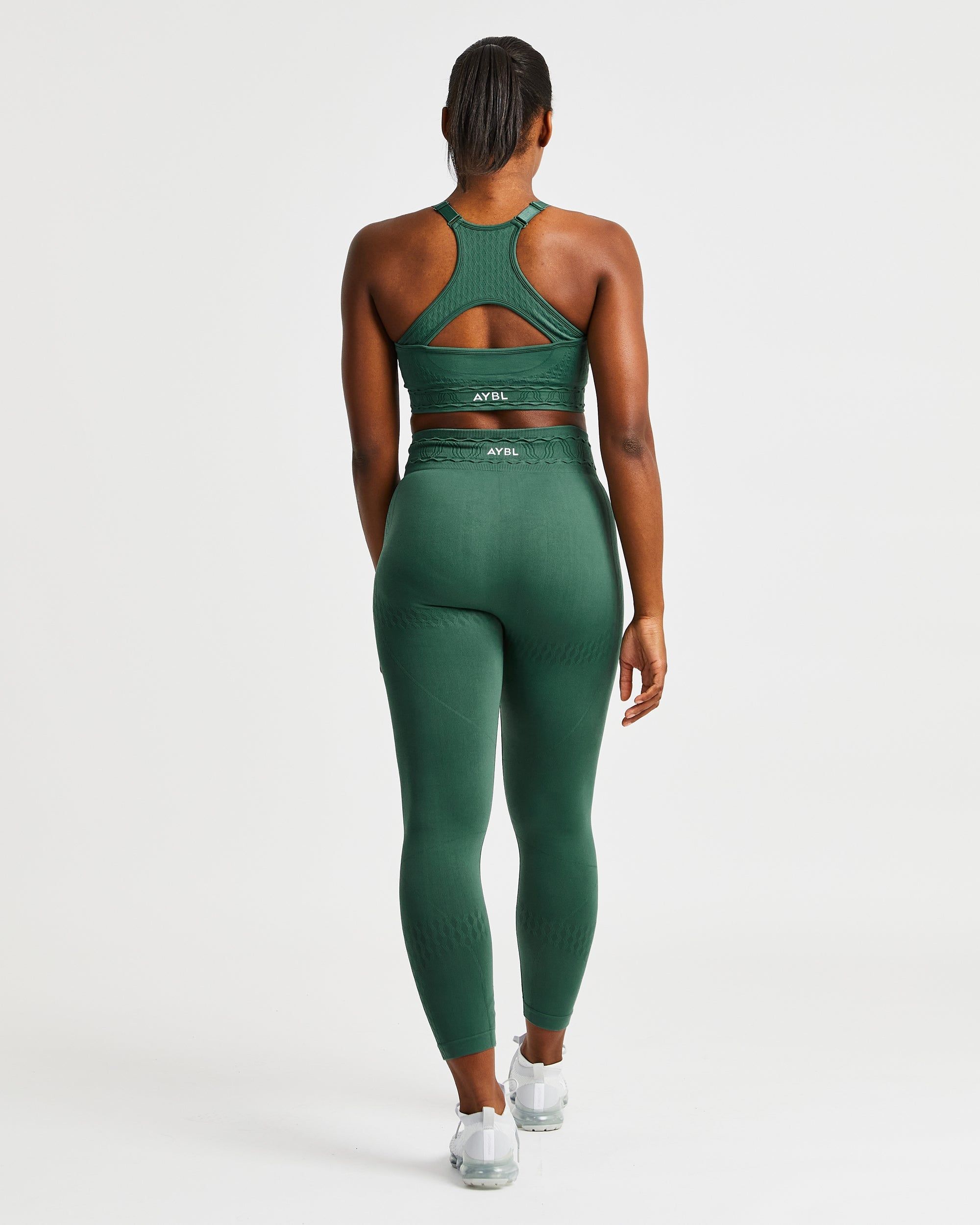 Elevate Seamless Leggings - Green sold by AYBL product image thumbnail 4