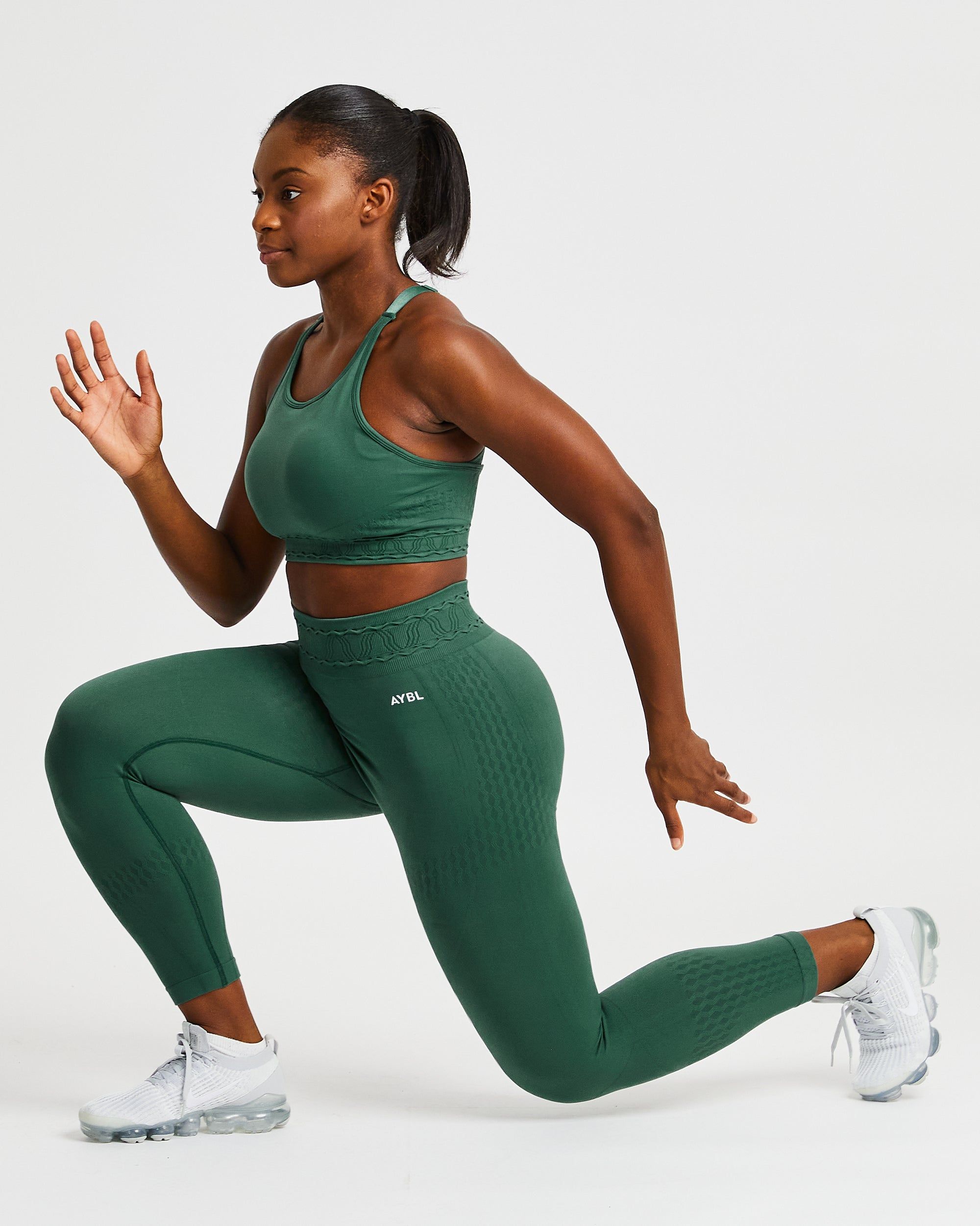 Elevate Seamless Leggings - Green sold by AYBL product image thumbnail 8