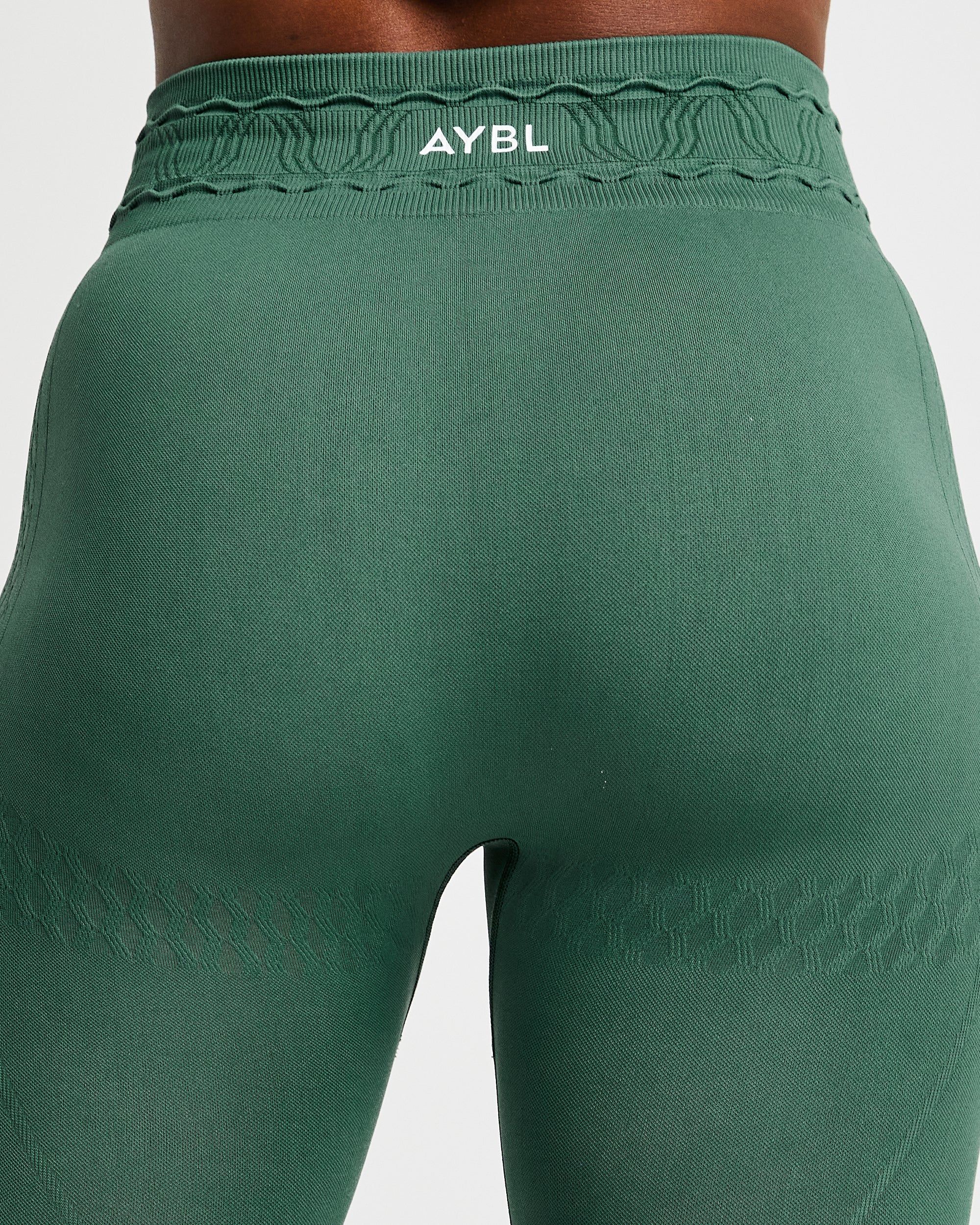 Elevate Seamless Leggings - Green sold by AYBL product image thumbnail 6