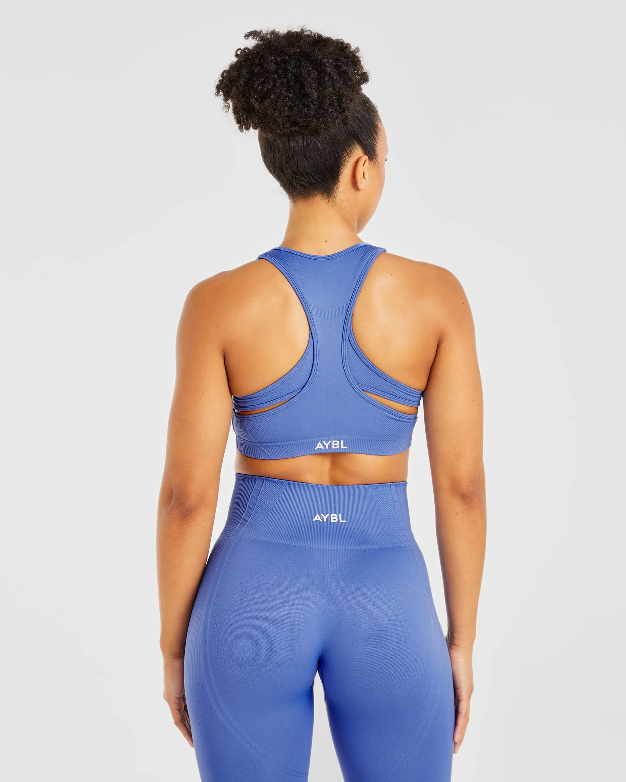 Balance V3 Seamless Sports Bra - Bright Cobalt sold by AYBL product image thumbnail 2
