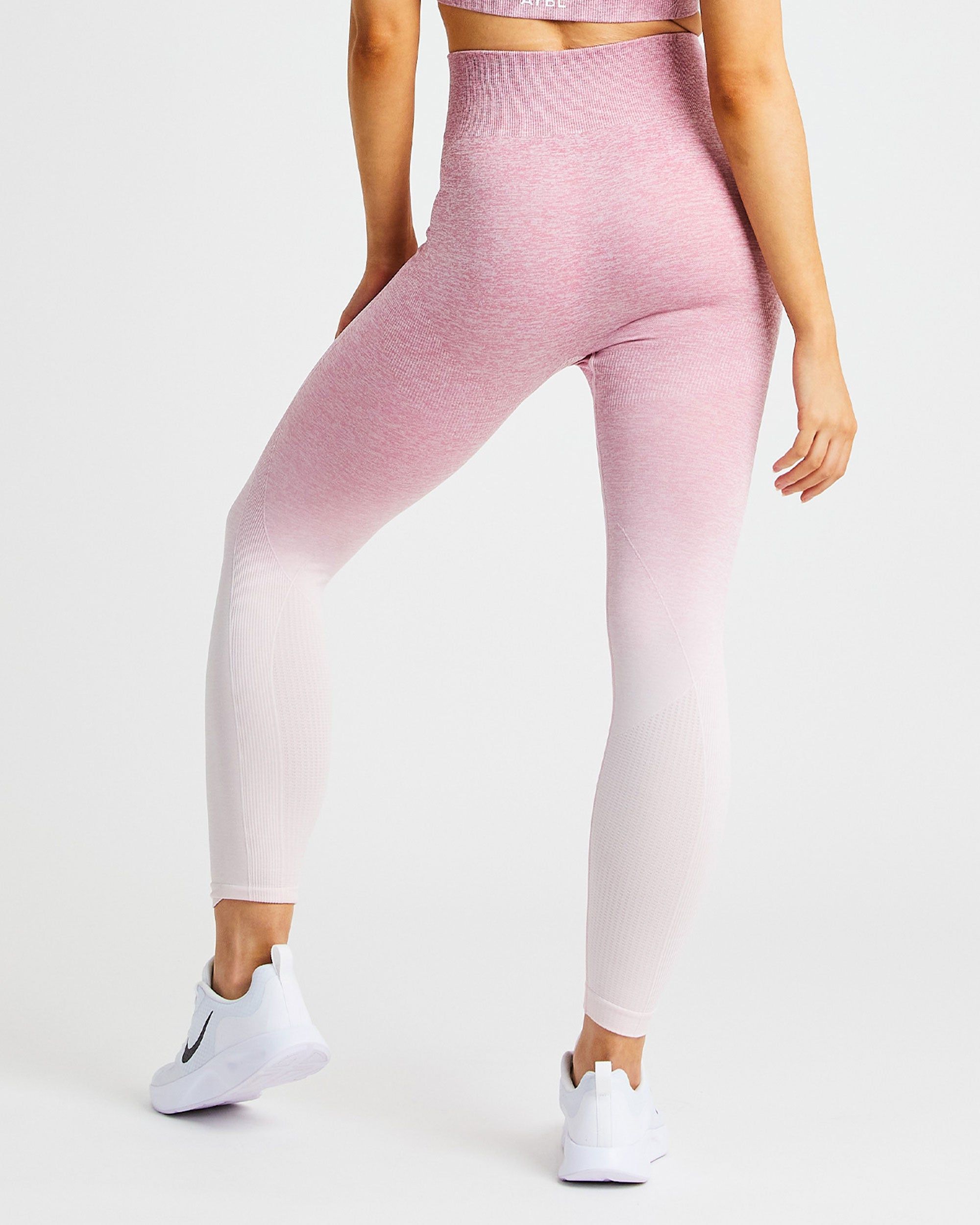Pulse Ombré Seamless Leggings - Pink sold by AYBL product image thumbnail 2