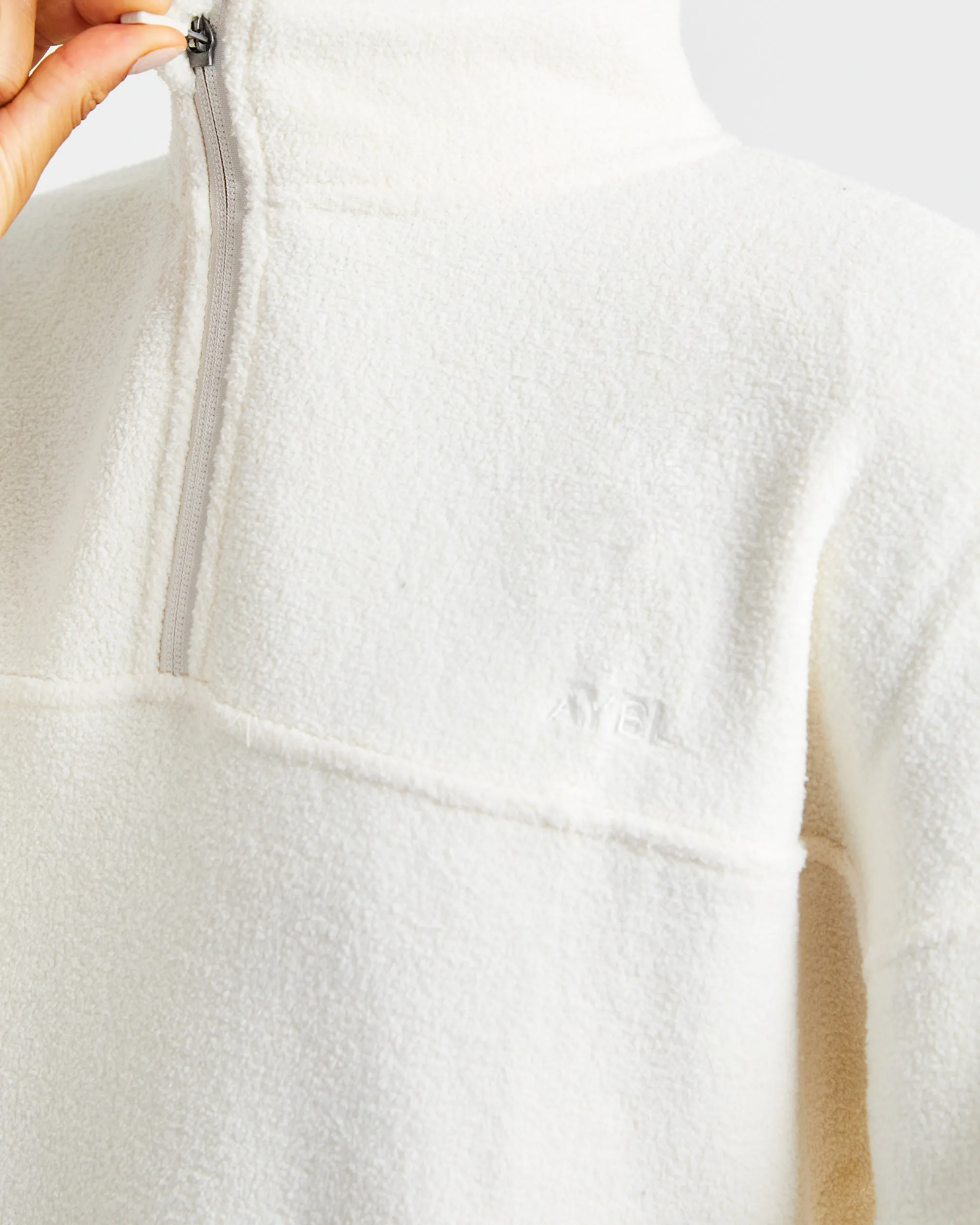 Effortless Oversized Fleece - Cream sold by AYBL product image thumbnail 5