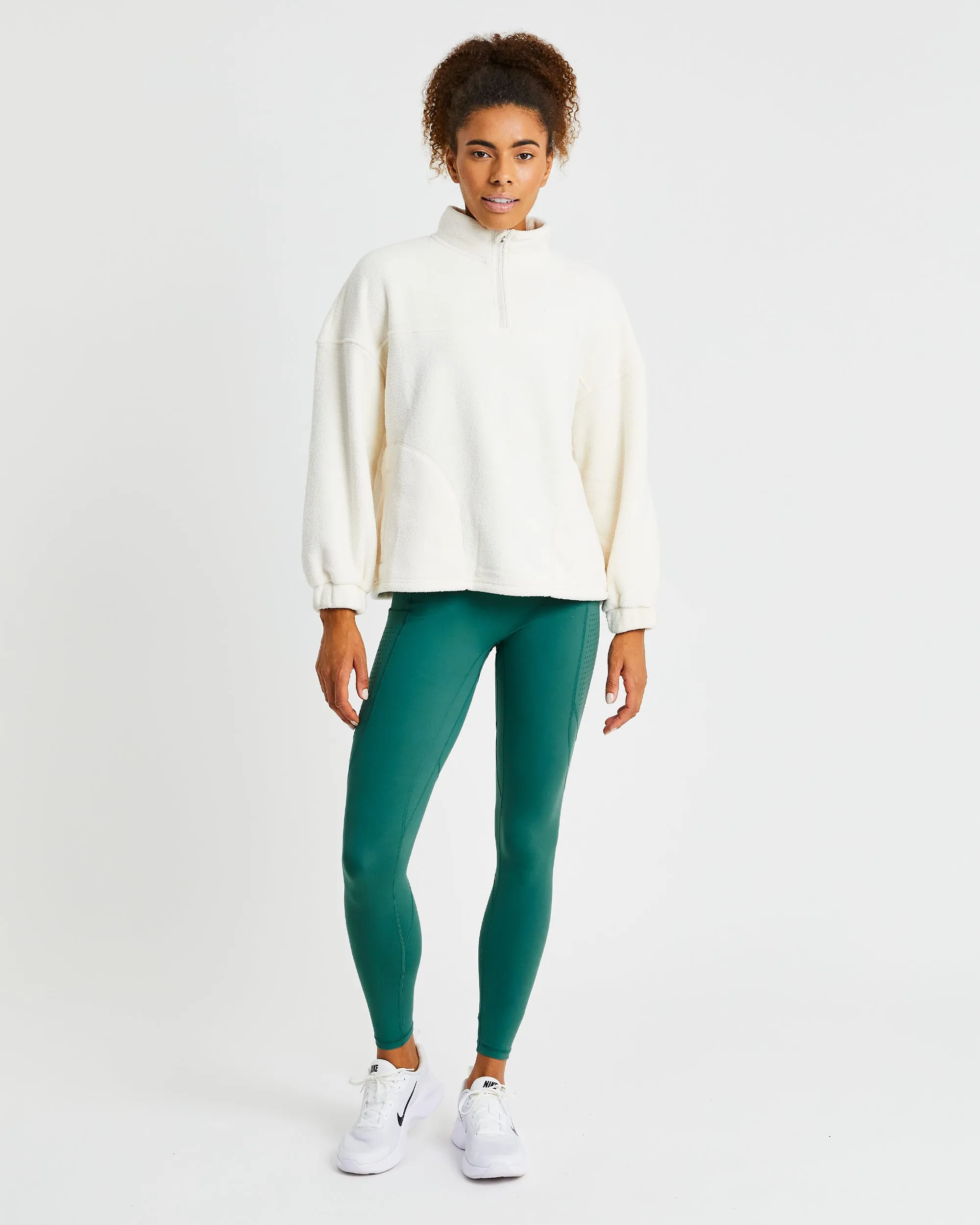 Effortless Oversized Fleece - Cream sold by AYBL product image thumbnail 3