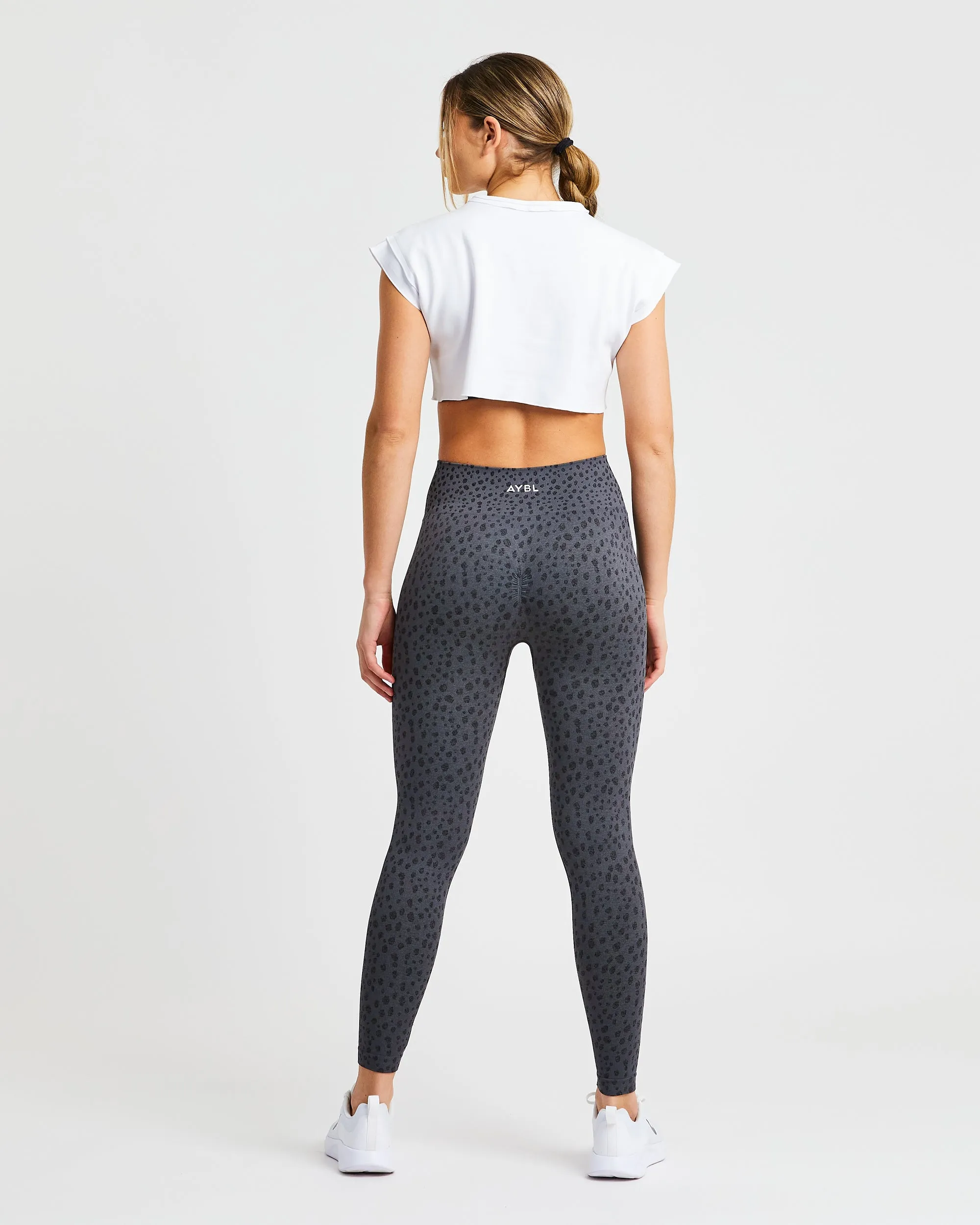 Training Crop Top - White sold by AYBL product image thumbnail 4