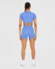 Staple Crop Top - Cobalt Blue sold by AYBL