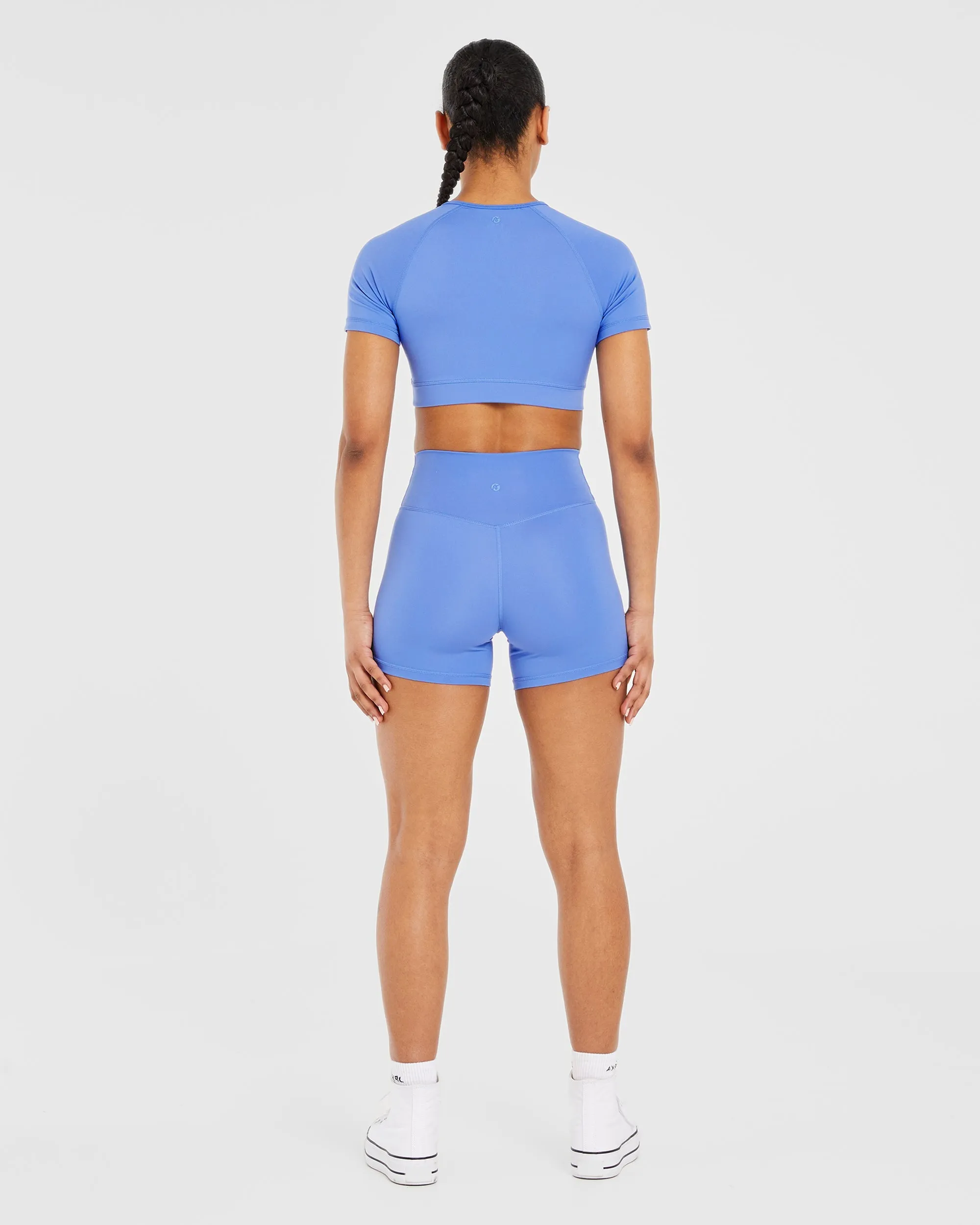 Staple Crop Top - Cobalt Blue sold by AYBL product image thumbnail 4