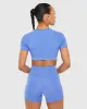 Staple Crop Top - Cobalt Blue sold by AYBL