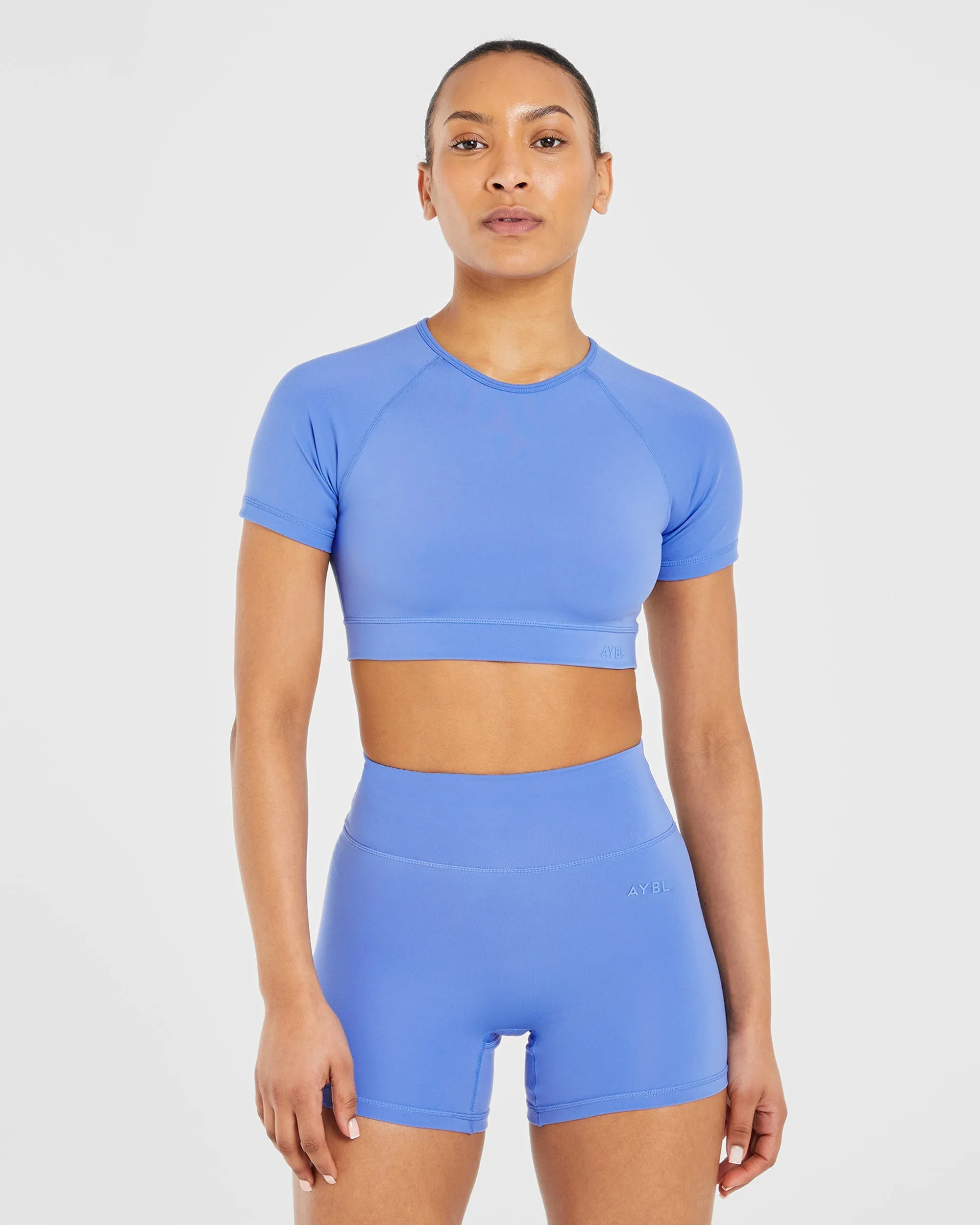 Staple Crop Top - Cobalt Blue sold by AYBL
