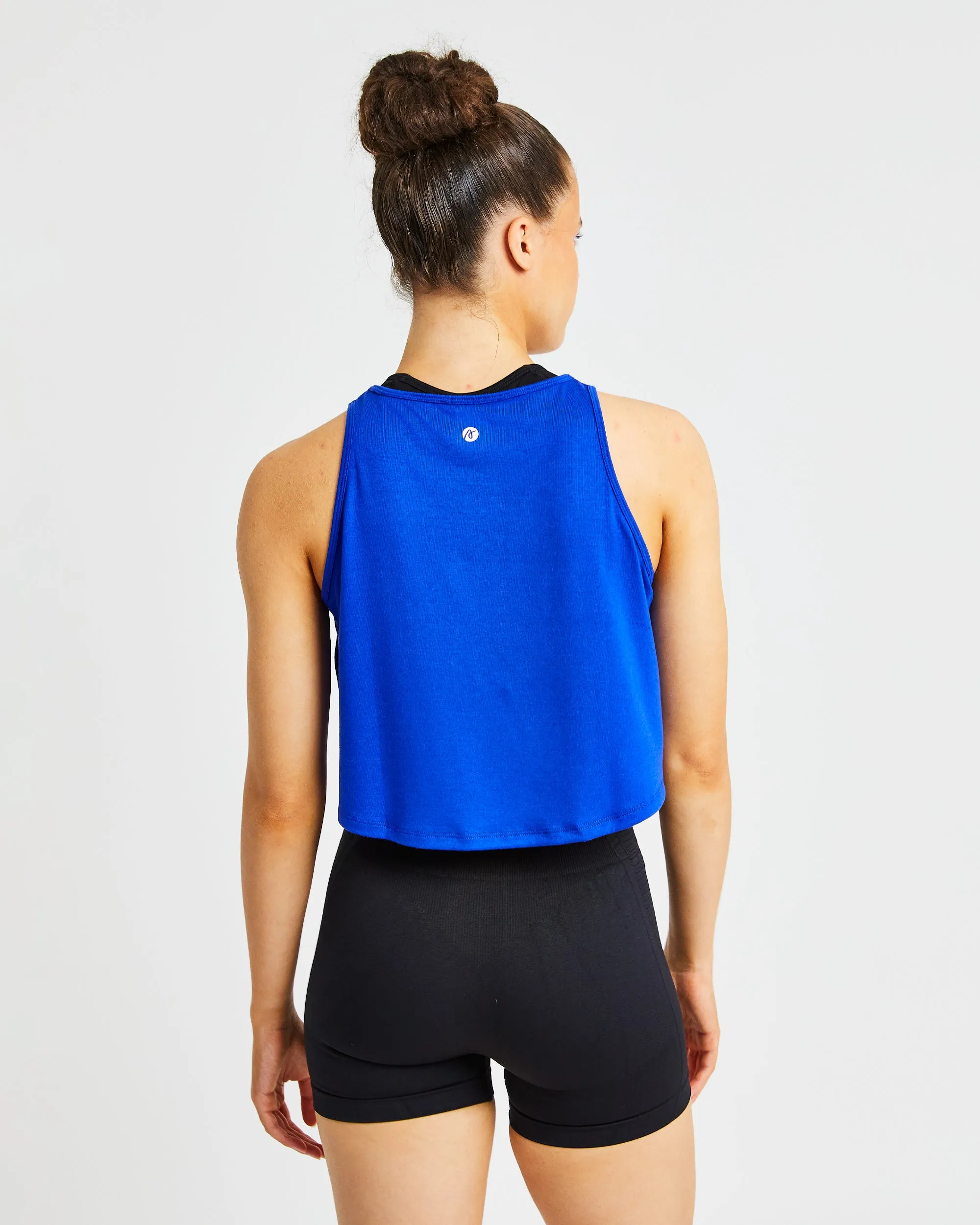 Strive Crop Vest - Cobalt sold by AYBL product image thumbnail 2