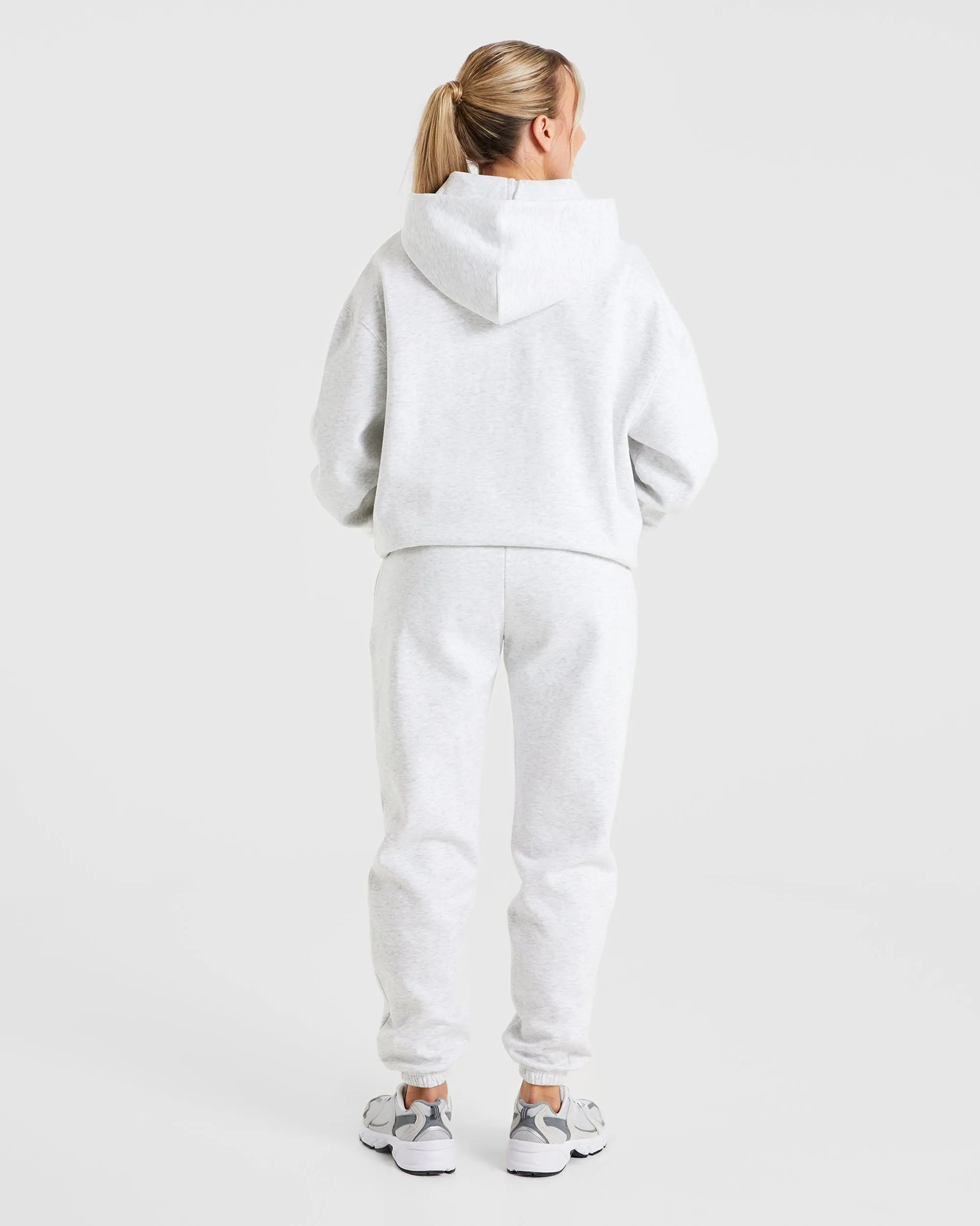 Premium Oversized Hoodie - Heather Grey sold by AYBL product image thumbnail 4